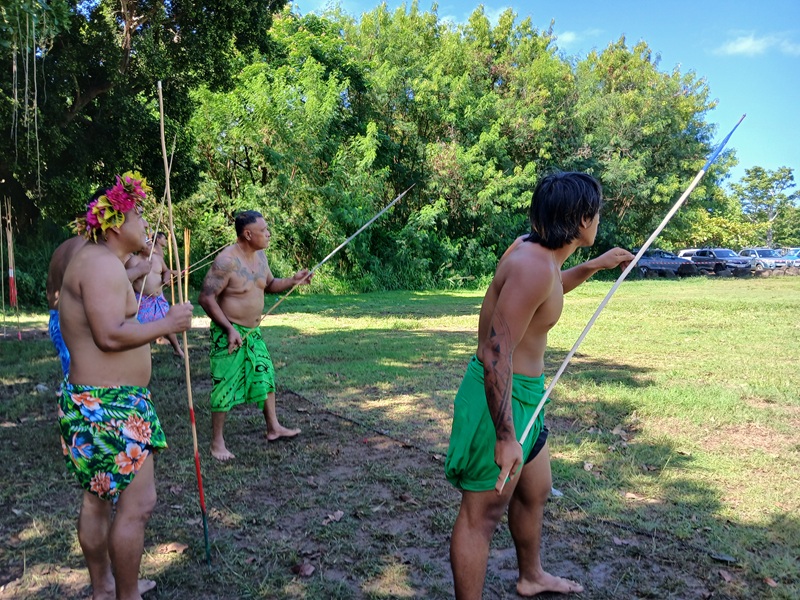 La parc Vairai au rythme des Tu’aro Mā’ohi