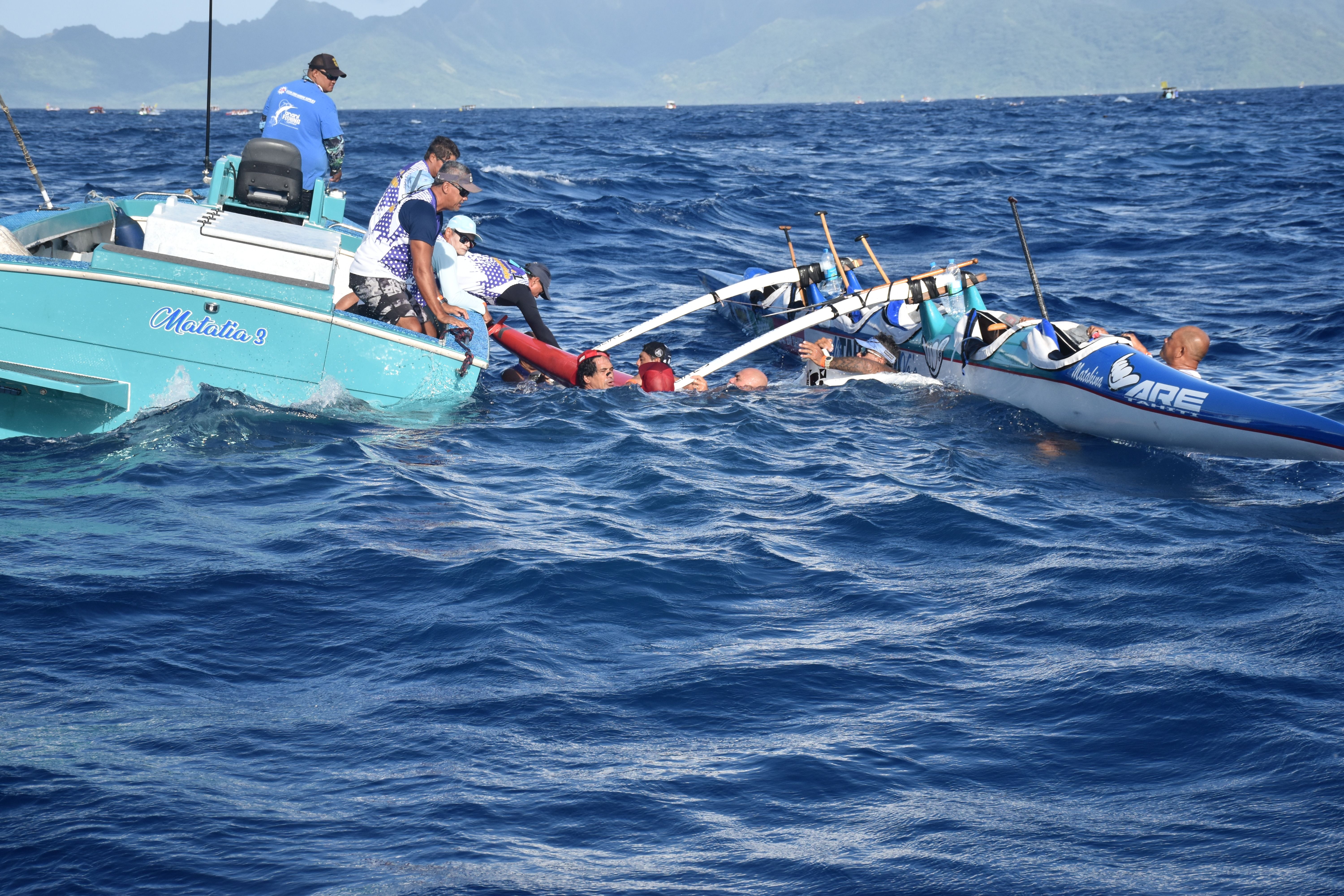 Les conditions climatiques ont compliqué la traversée.