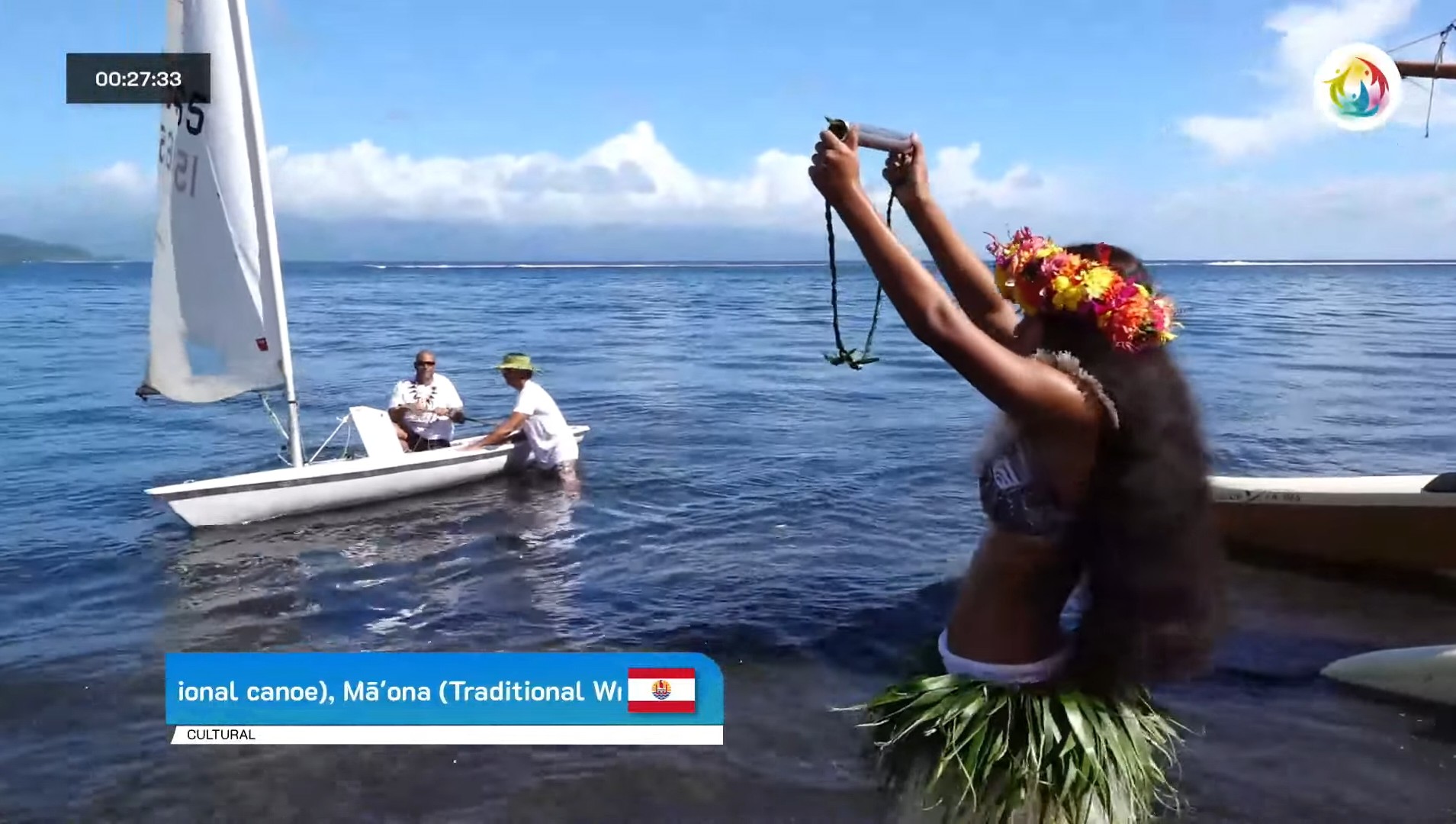 Entre sports modernes et traditionnels, Tautira a donné le coup d’envoi du premier relais numérique des Jeux du Pacifique.