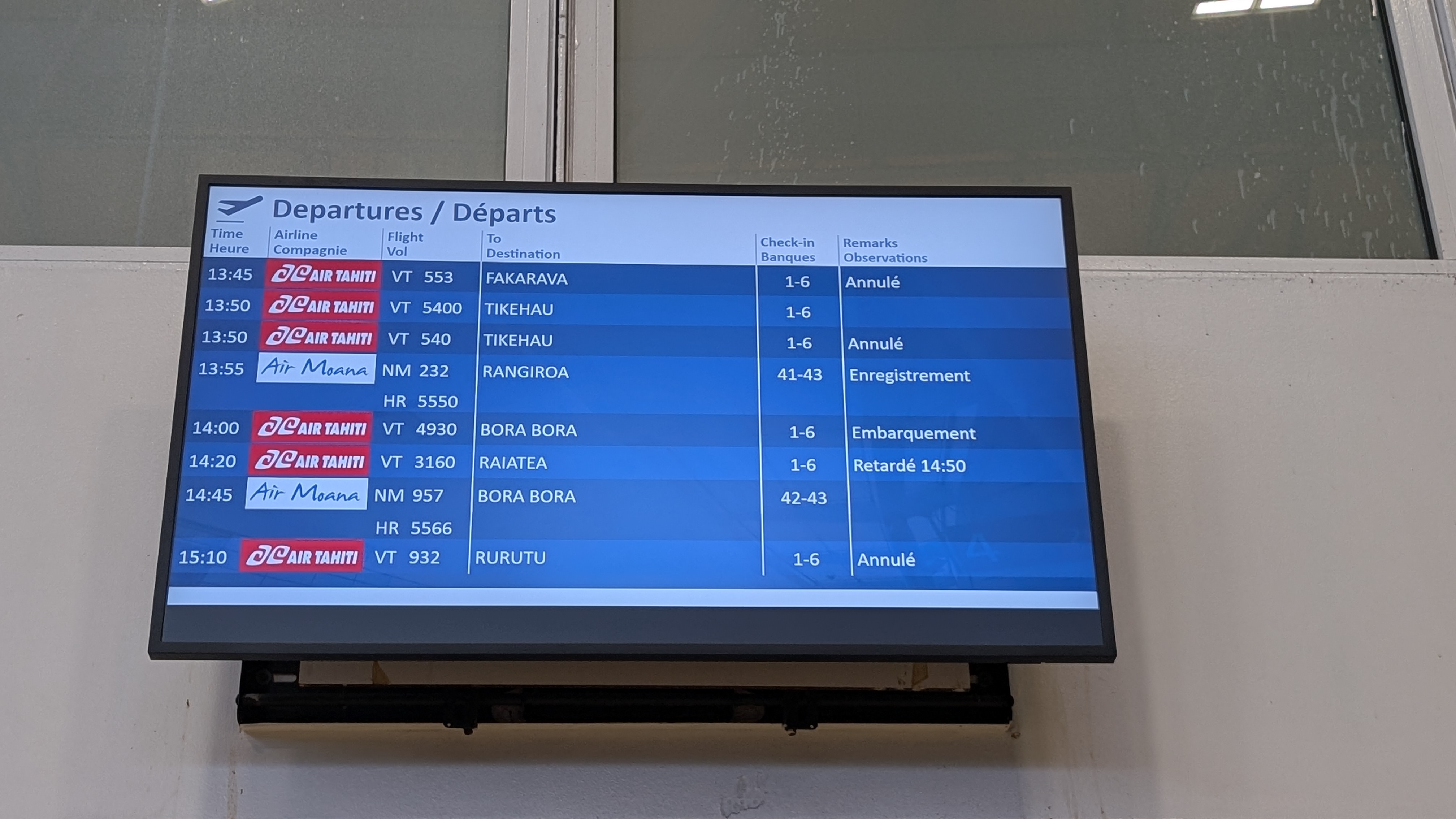 ​Grève des pilotes chez Air Tahiti : 7 000 passagers seront encore impactés samedi et dimanche