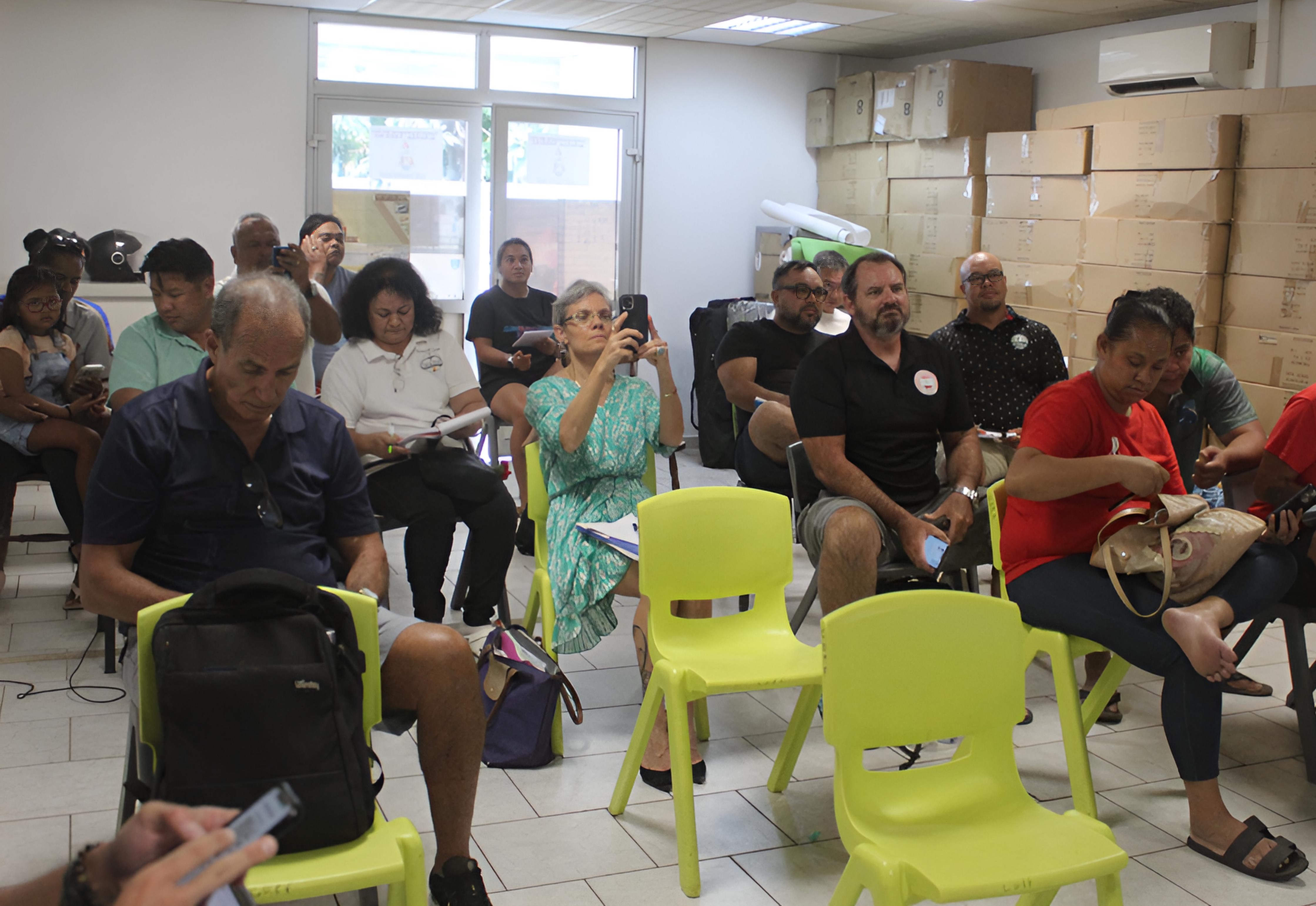 Les représentants de fédération ont pu utiliser l’application Mentimeter qui a permis de dynamiser la réunion et d’obtenir des réponses à leurs interrogations.