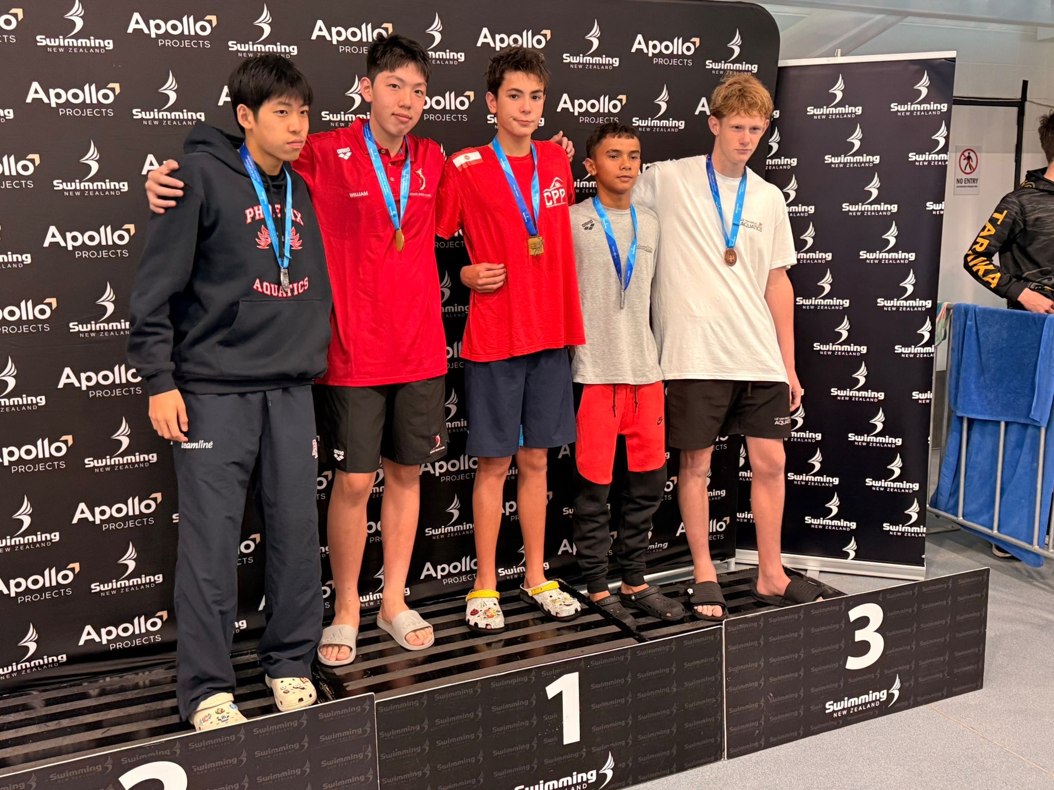 Natation – Tahiti a brillé en Nouvelle-Zélande