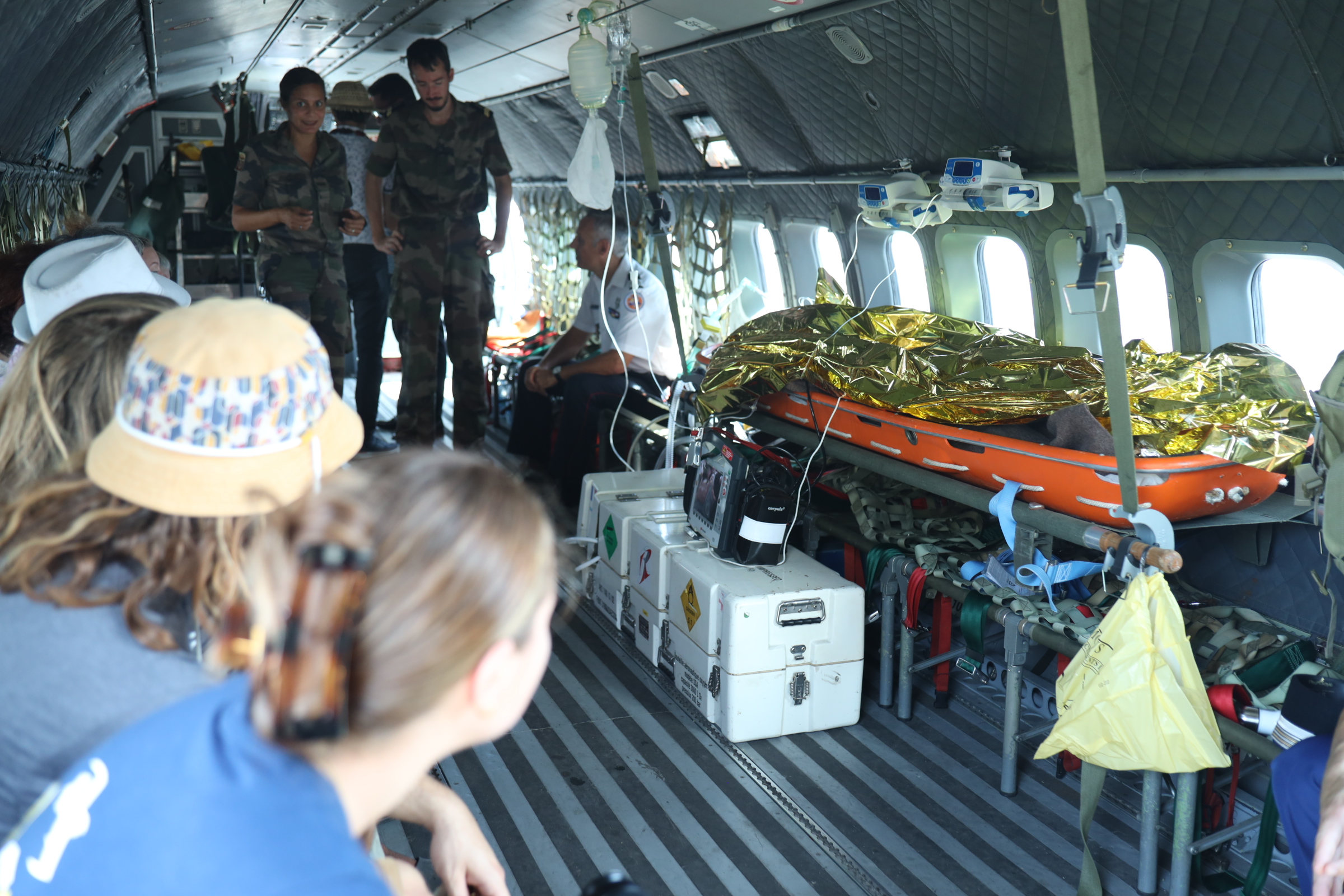 30 ans du Casa, un avion clé des évacuations sanitaires