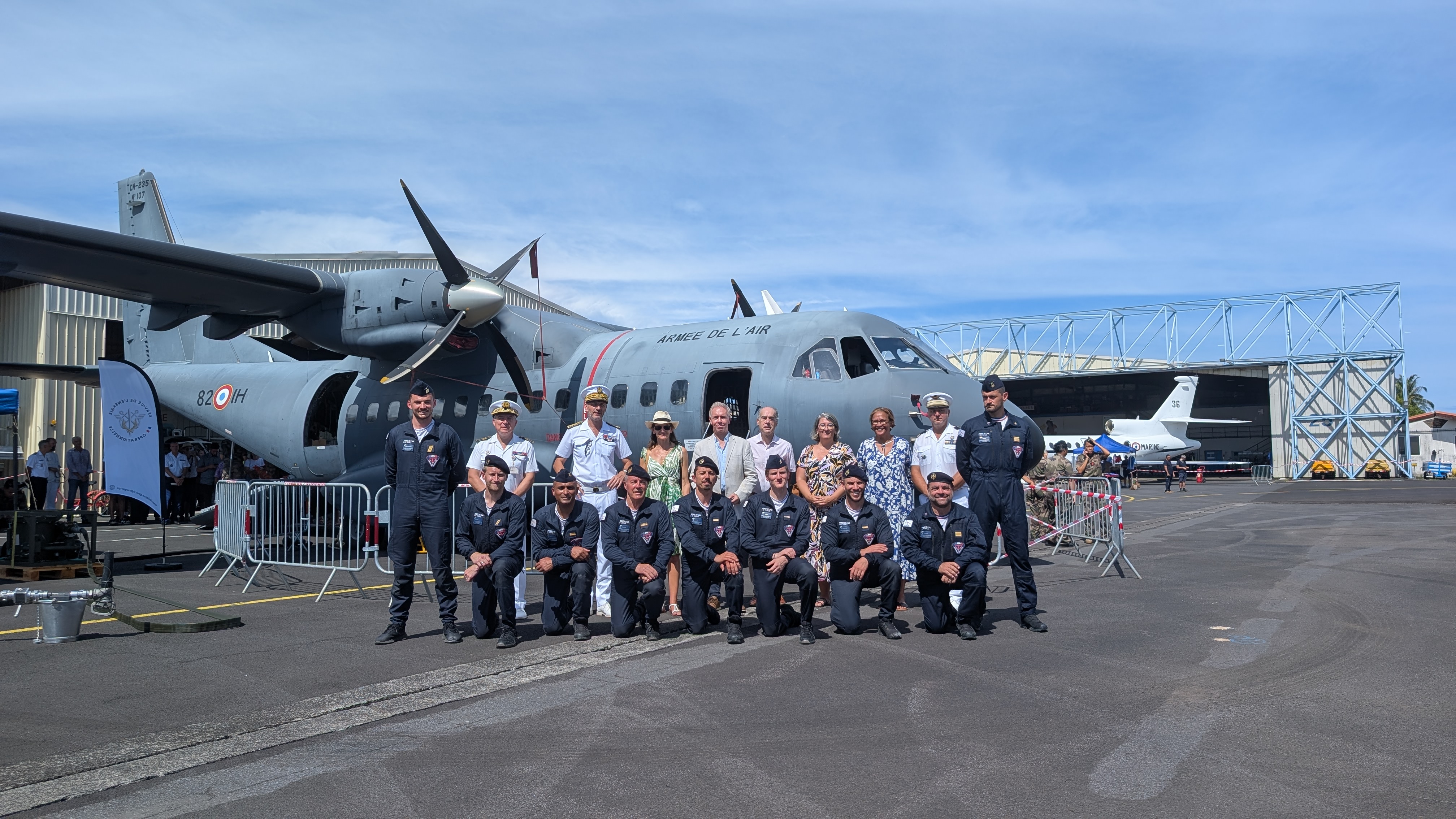 30 ans du Casa, un avion clé des évacuations sanitaires