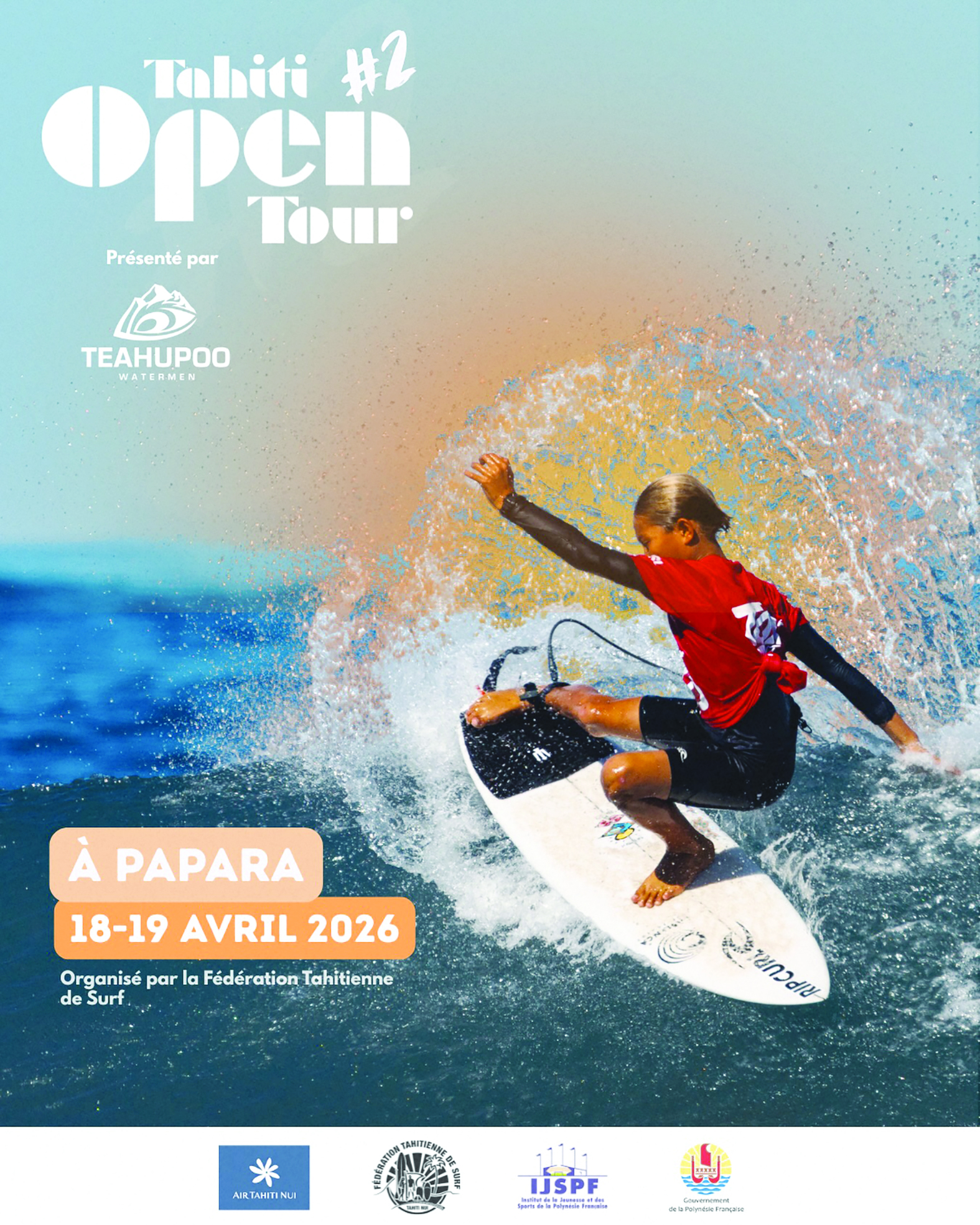 Le Tahiti Open Tour revient ce week-end