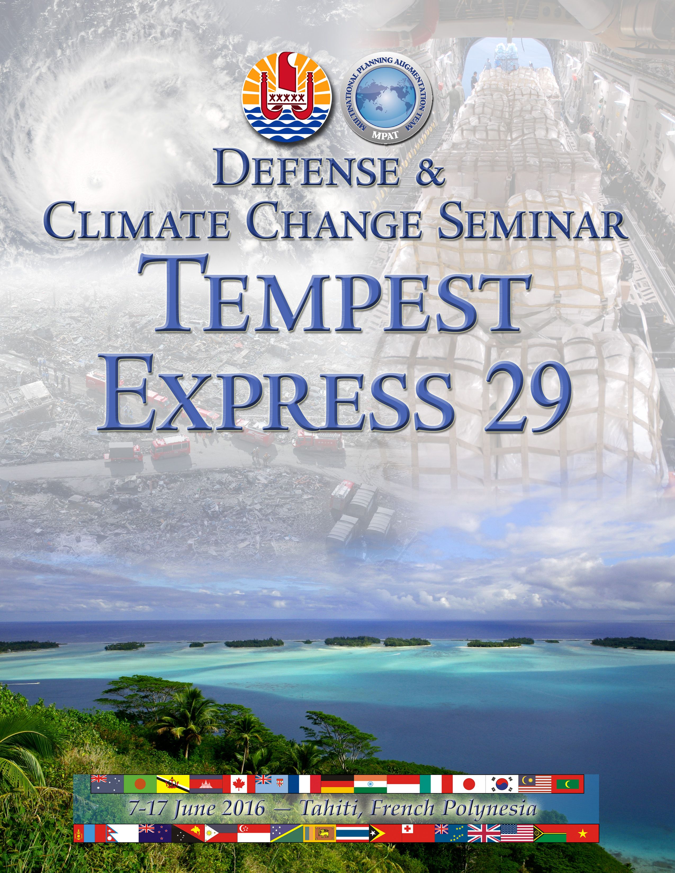 Changement climatique: un séminaire multinational à Tahiti