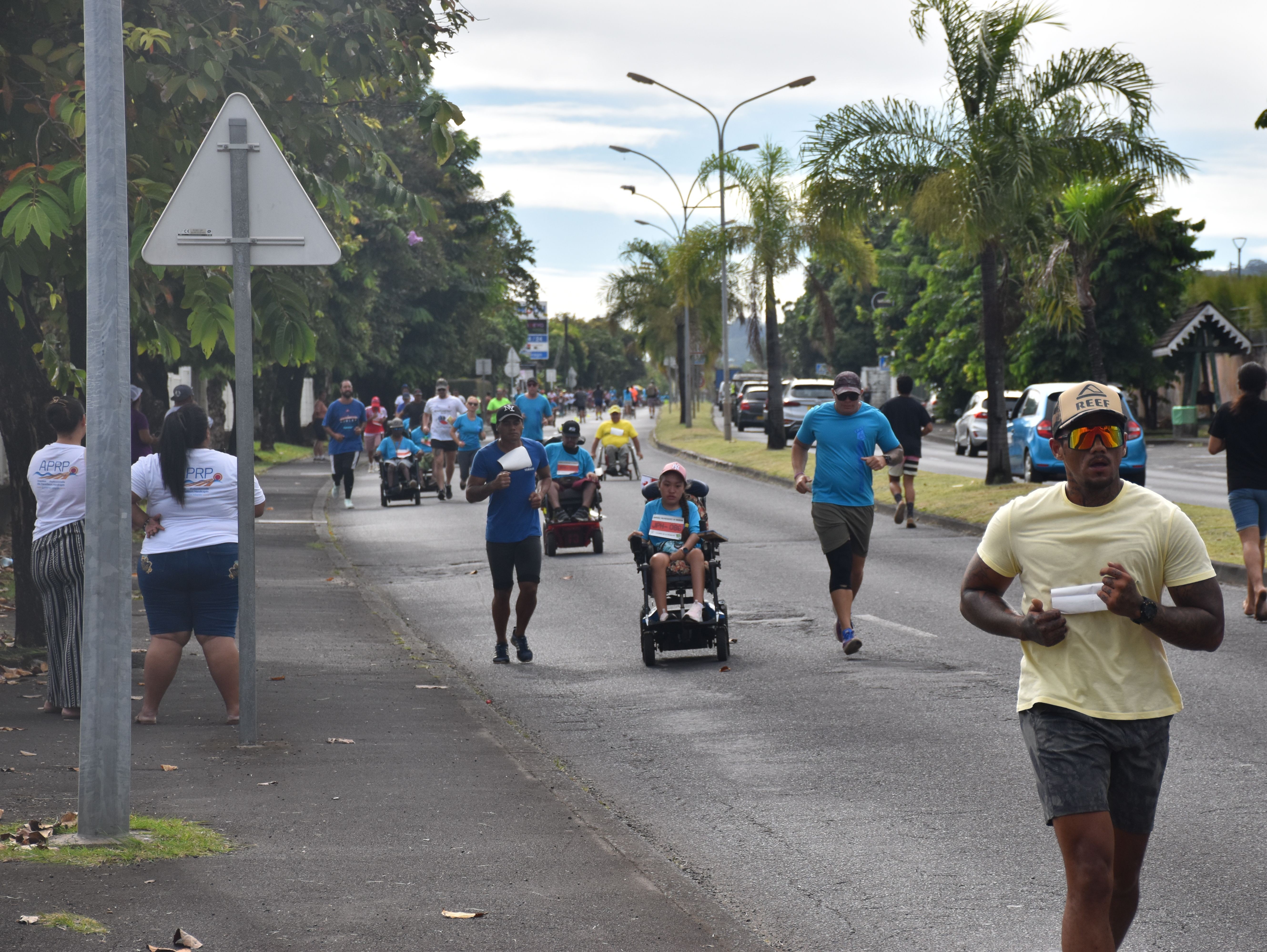La course de mobilité a été un grand succès.