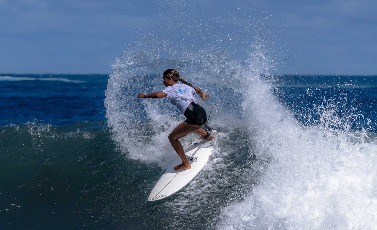La jeune garde du surf polynésien a encore brillé ce week-end à Papara.