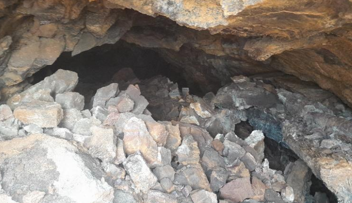 Il s’agit de cavités de 1 à 2 mètres de diamètre environ.