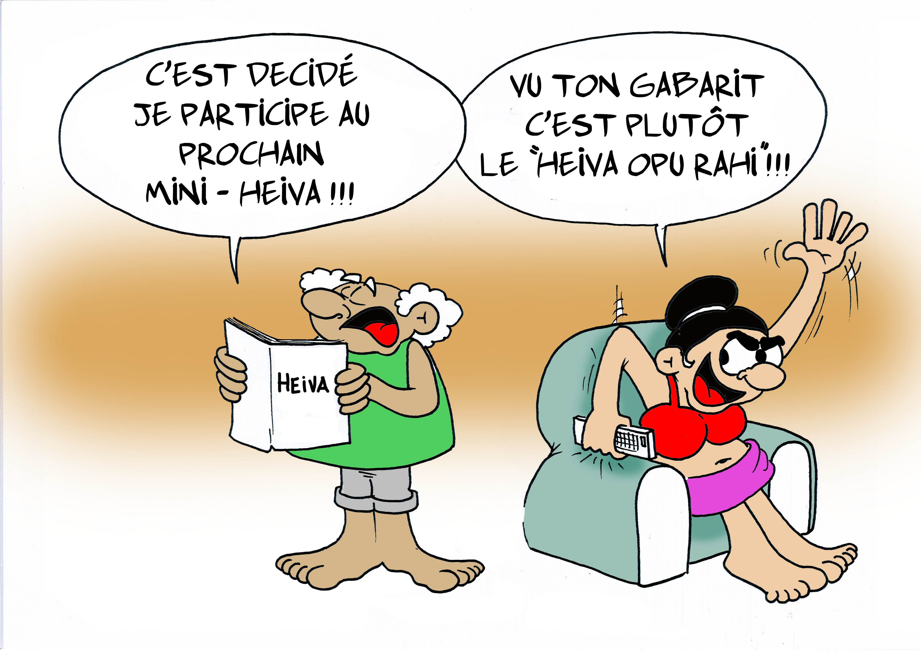 "Le Mini-Heiva" par Munoz