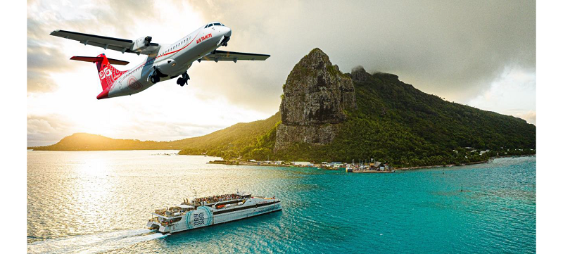 Cap sur Maupiti avec un billet avion-bateau unique