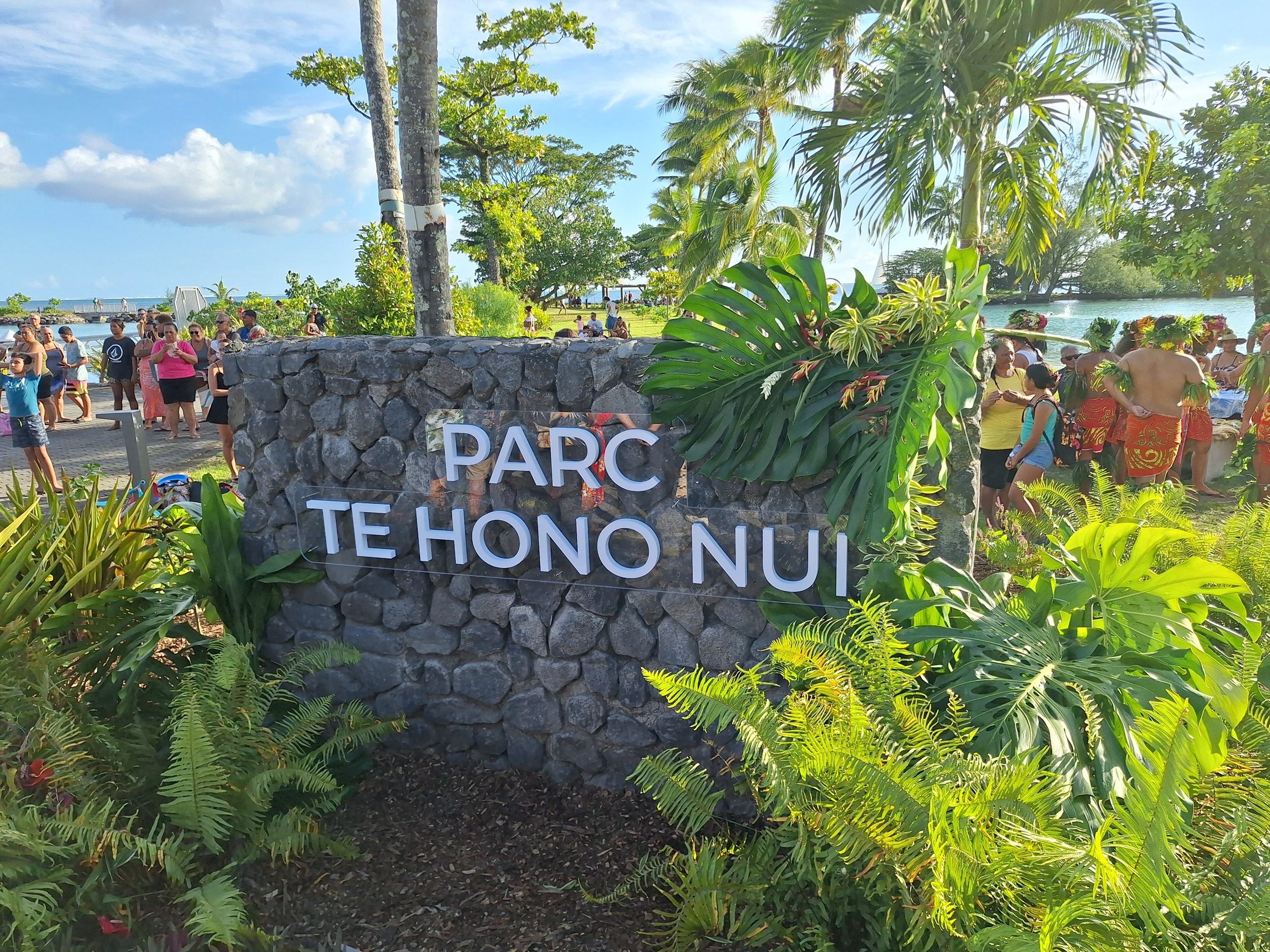Lieu de rassemblement et de partage, le parc a été baptisé Te Hono Nui.