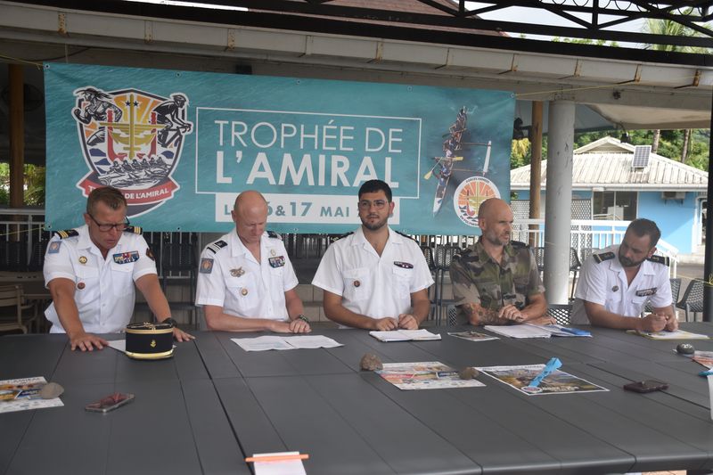 L’équipe organisatrice du 23e Trophée de l’amiral.