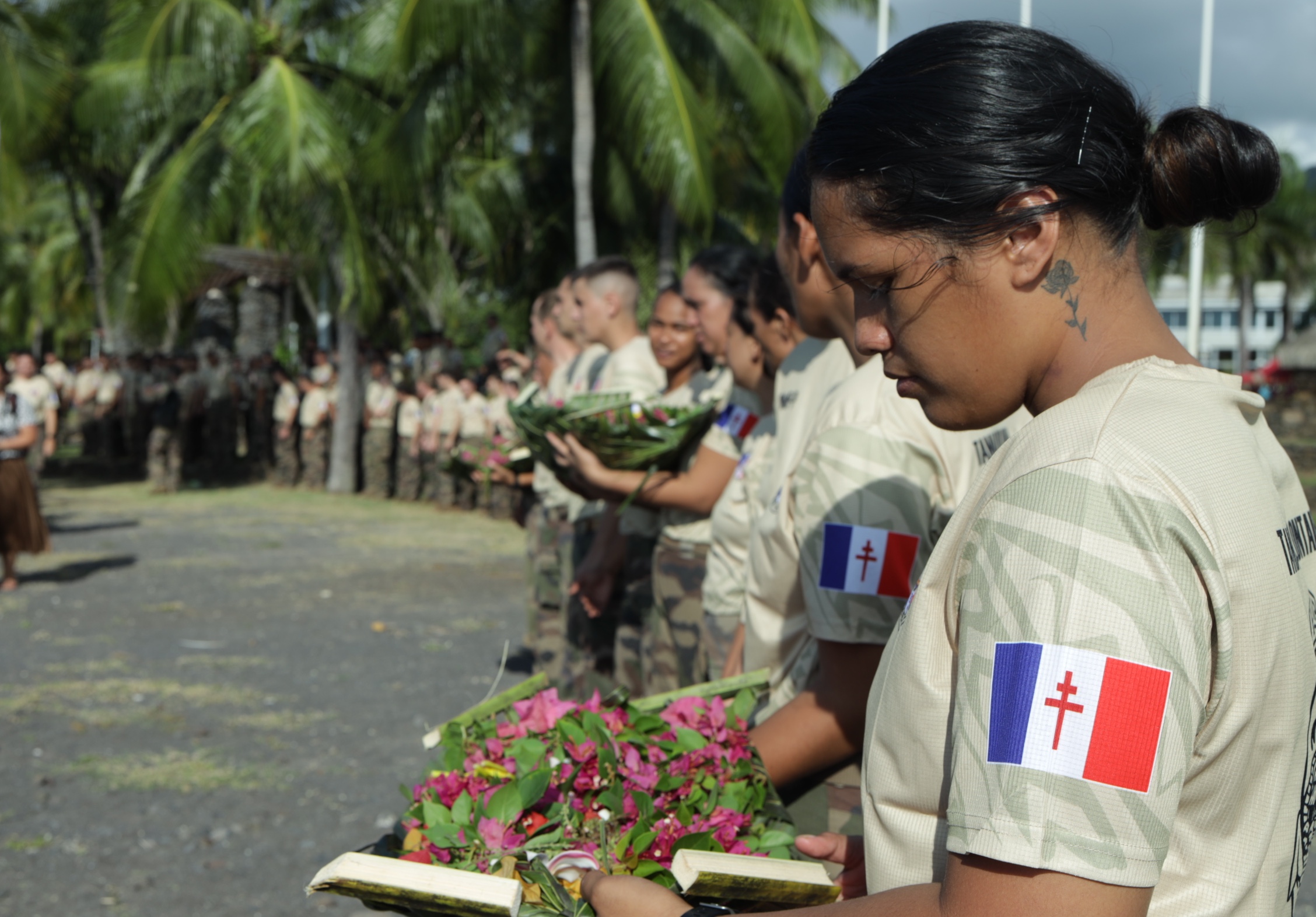​Les Tamari’i Volontaires honorés 80 ans après