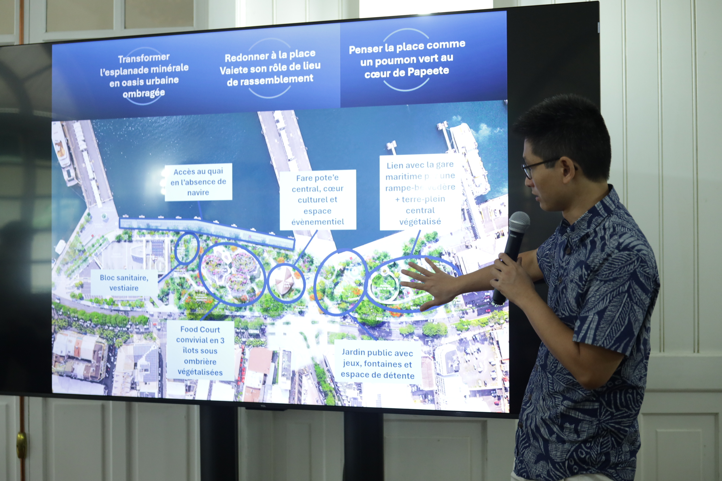 ​Un nouveau visage pour la place Vaiete de Papeete
