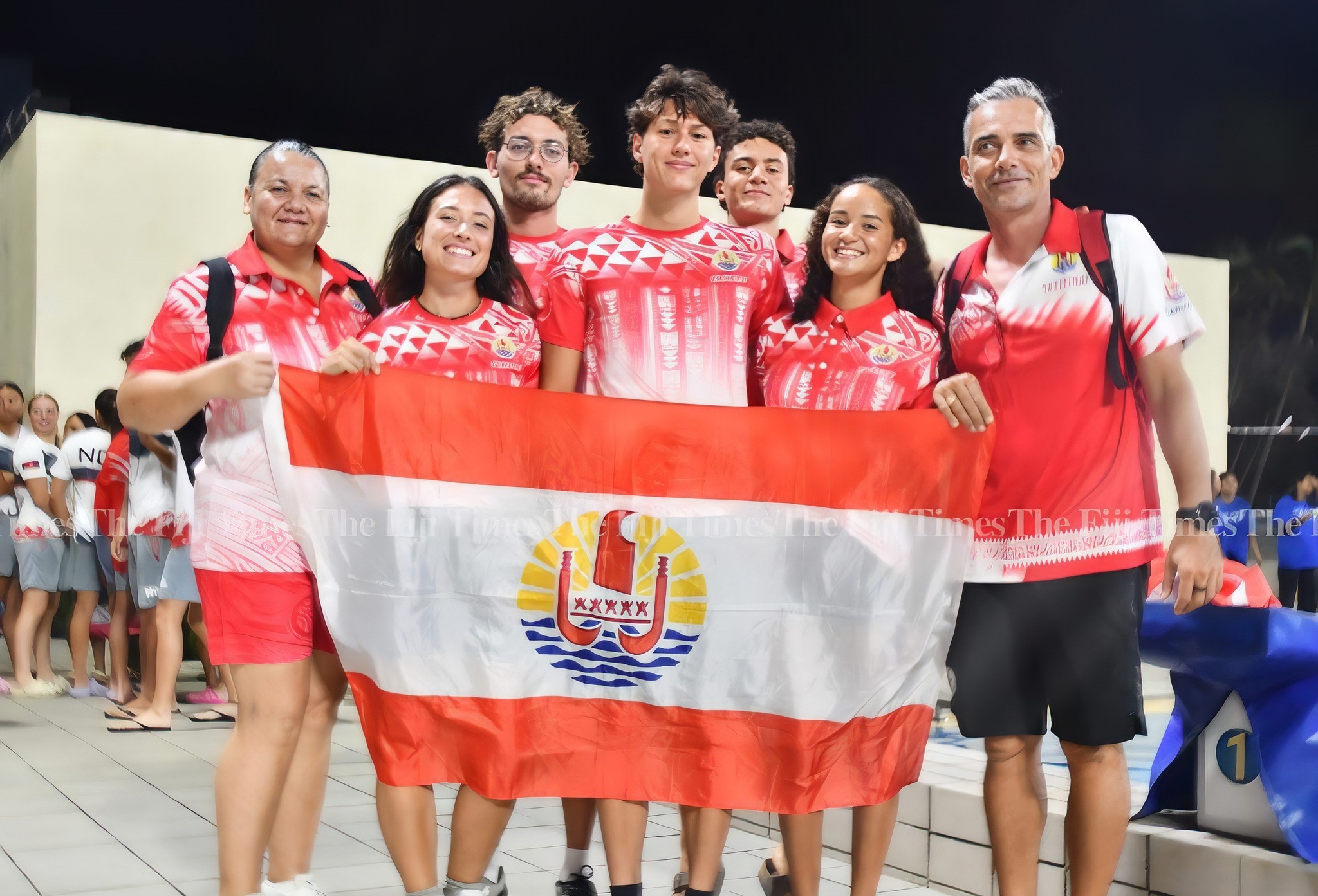 Tahiti excelle aux Oceania de natation