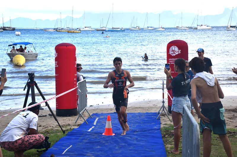 Du haut niveau sur l’aquathlon