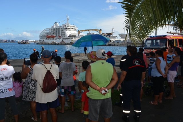 Le public était bien présent pour découvrir le quotidien des sapeurs-pompiers