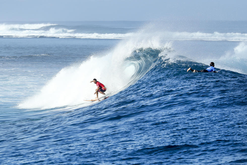 Pas évident de se placer sur un spot étalé sur des centaines de mètres