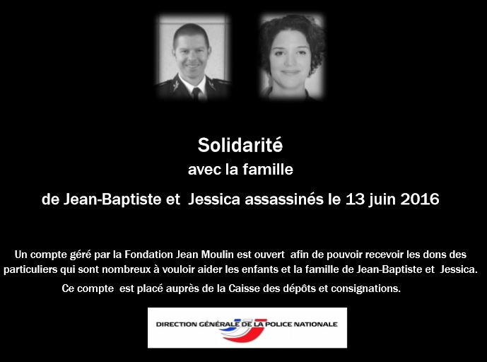 Policiers assassinés en métropole : la DSP relaie l'appel aux dons pour aider la famille