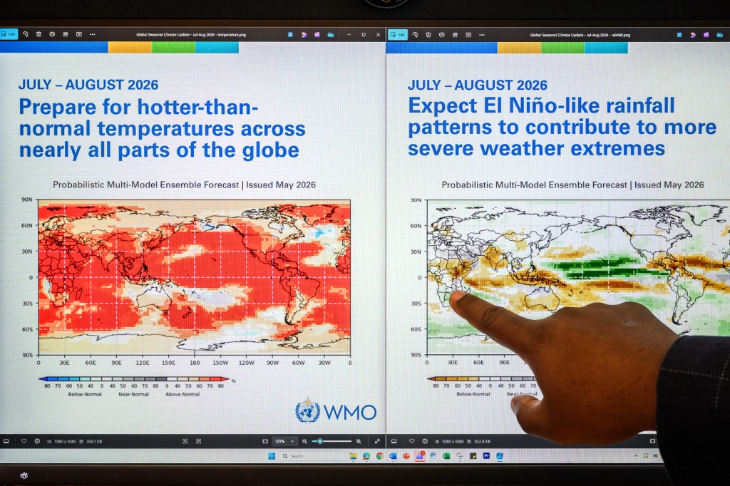Probabilité en hausse d'un épisode très fort d'El Niño, avertit l'institut Copernicus