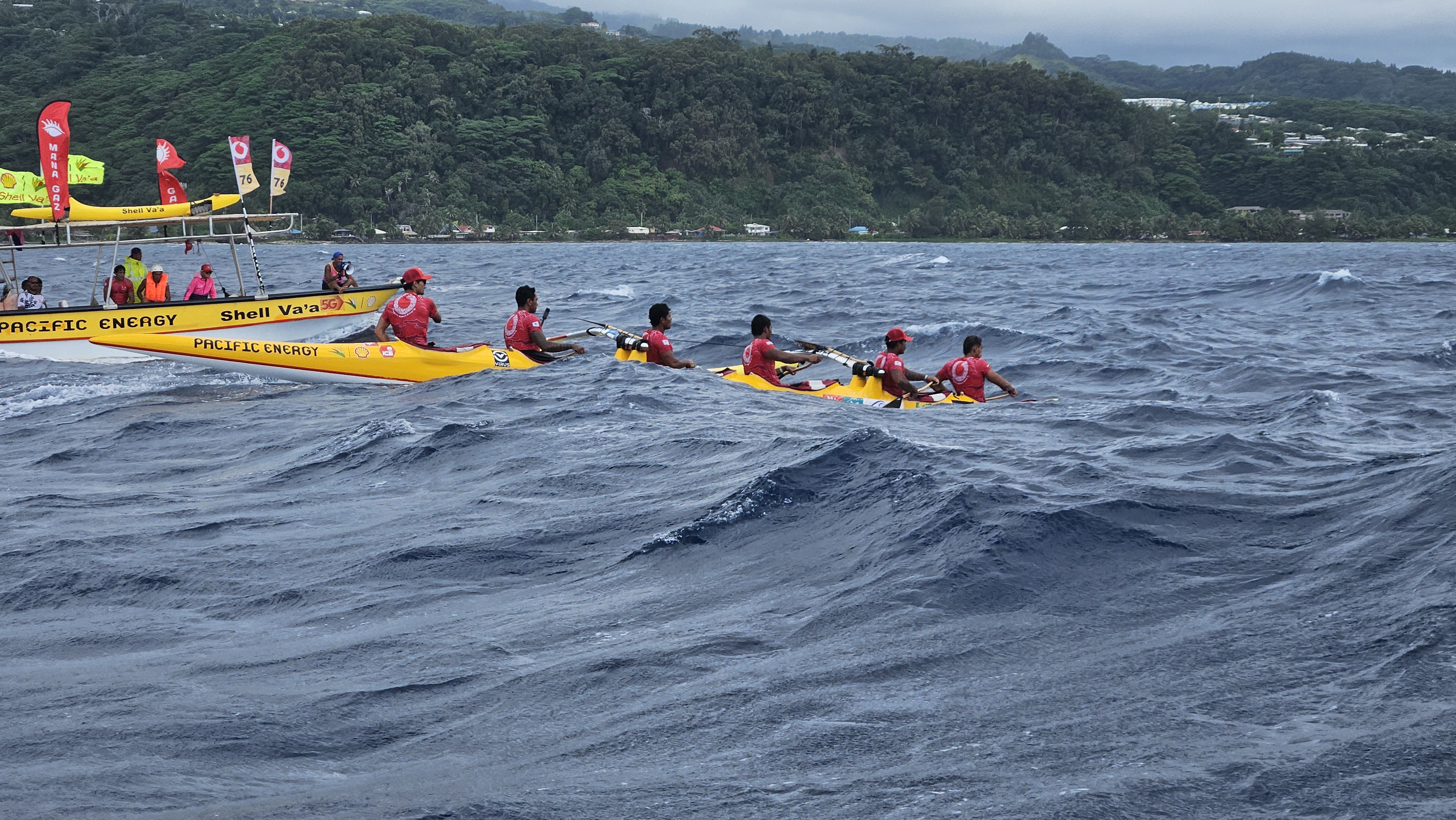 ​Shell va’a surfe vers la victoire