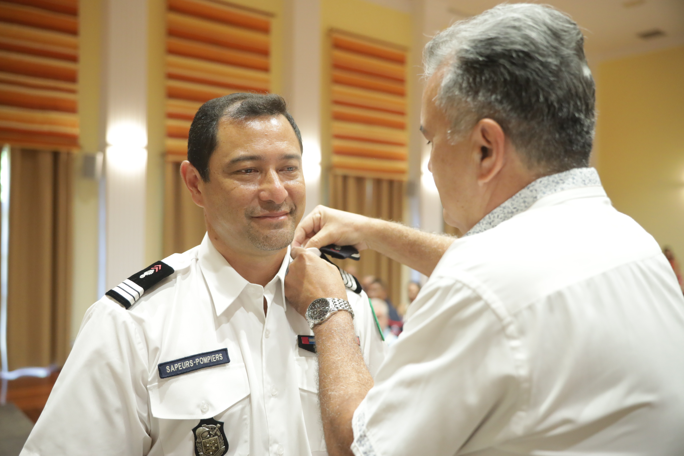 Distinction : Ismaël Heo-Moun devient le premier capitaine de la fonction publique communale