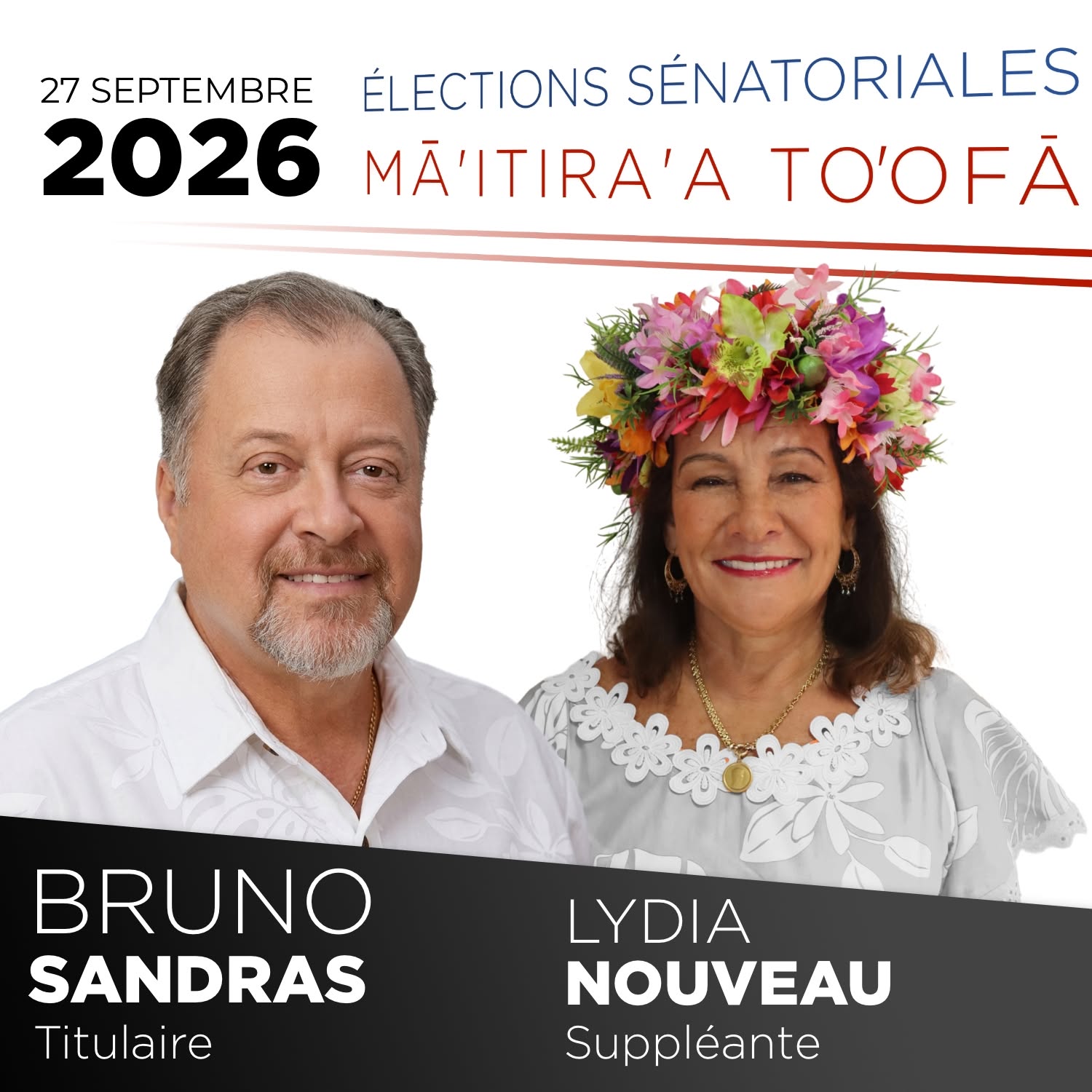 Sandras se lance pour les sénatoriales