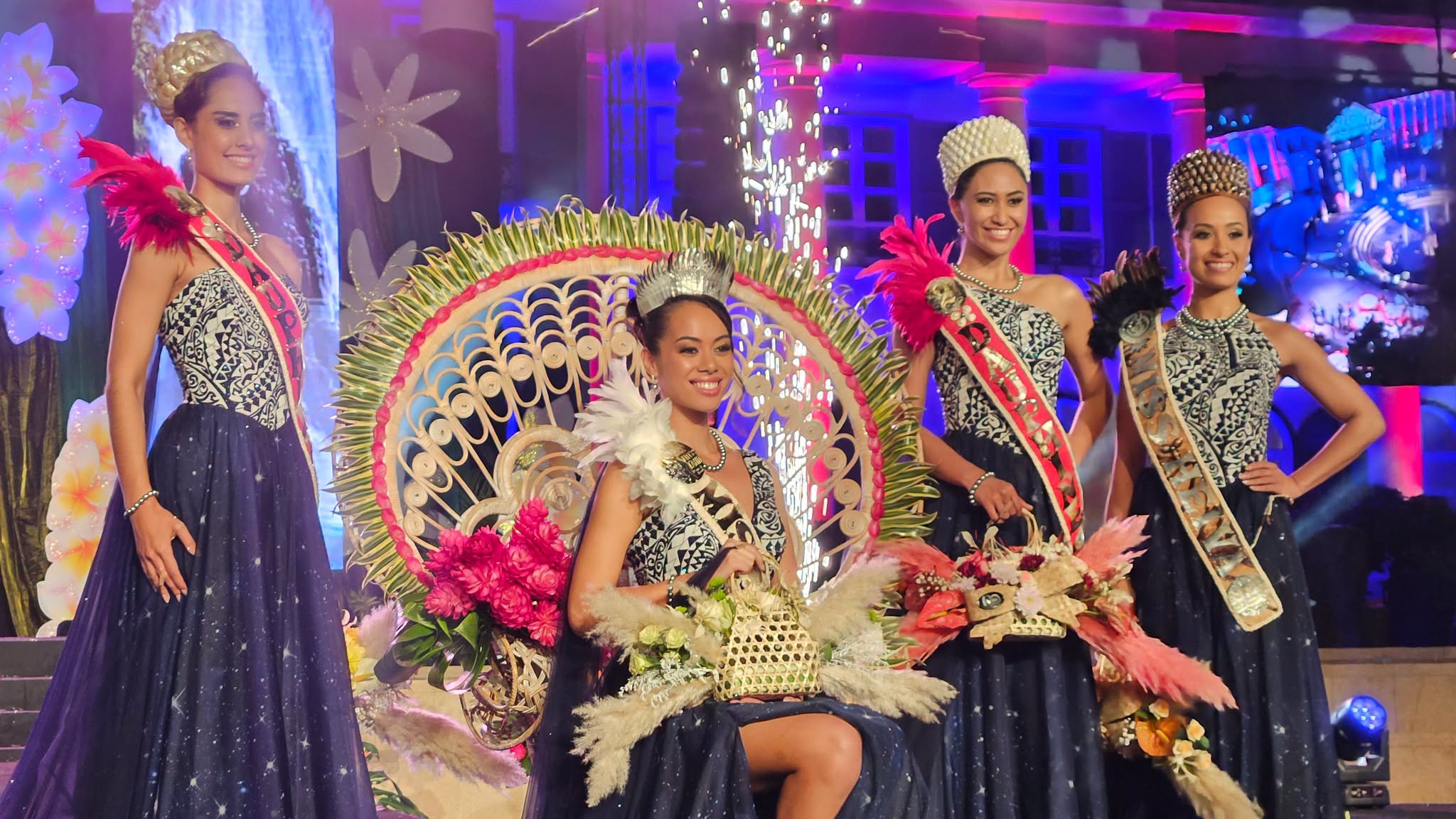 (En images) Leia Diard sacrée Miss Tahiti 2026