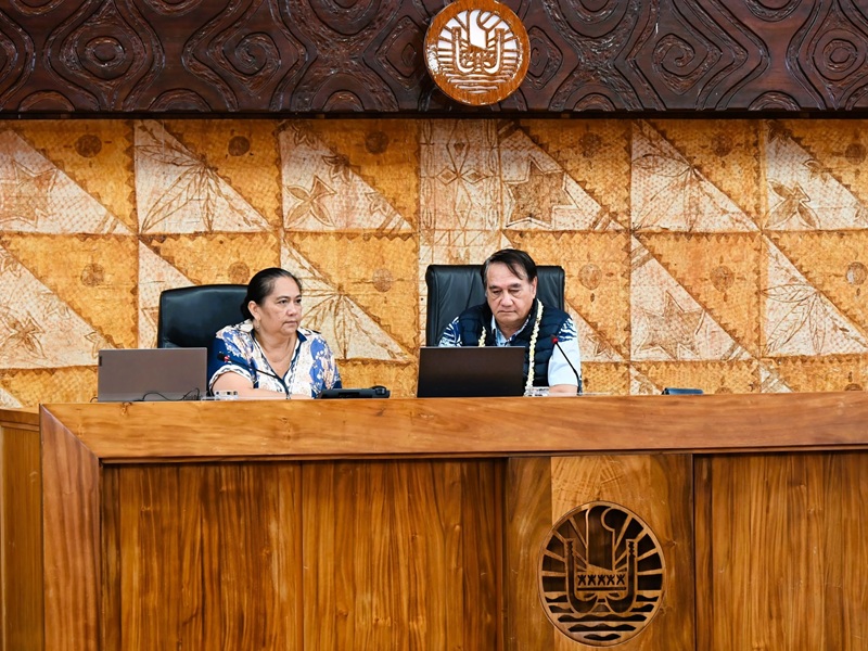 crédit photo : Assemblée de la Polynésie française (APF)