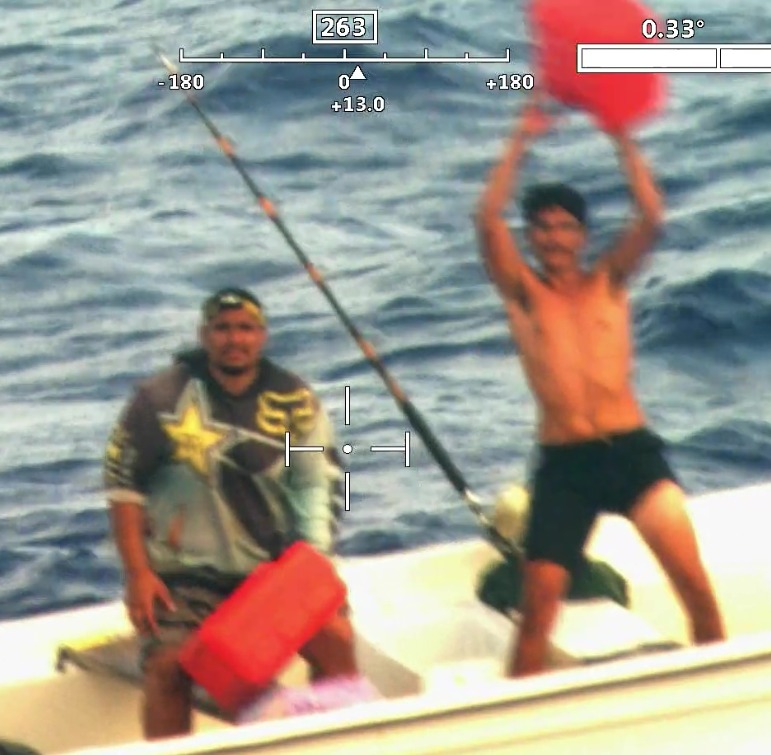 Deux pêcheurs secourus au large de Bora Bora