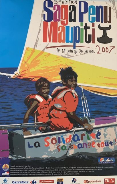 “La Saga à Maupiti en 2007 avait été très joyeuse”, se souvient-il (Crédit : Saga Tahiti).