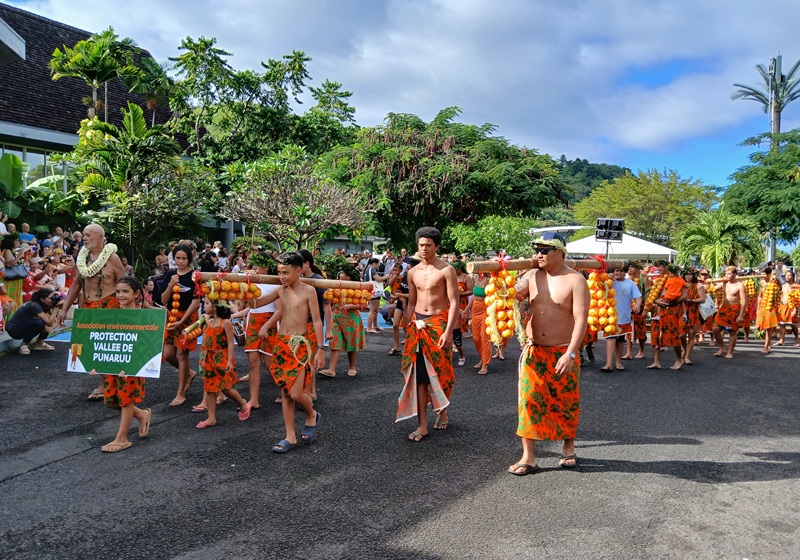 Punaauia au rythme de l'orange