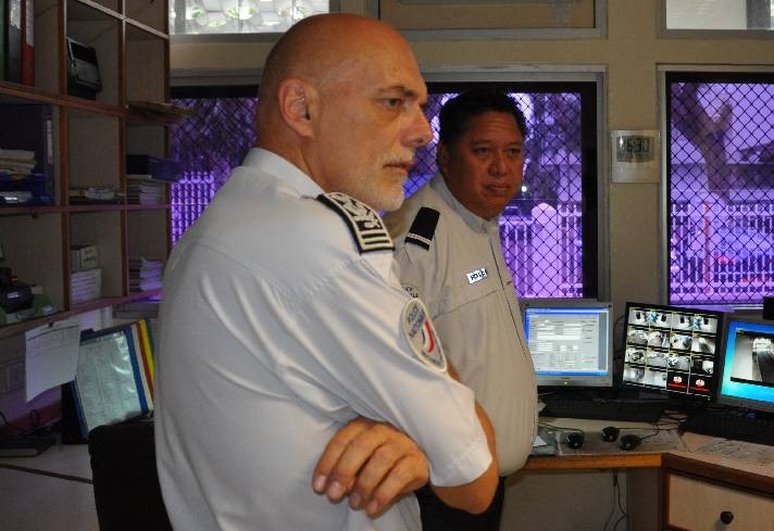 Les chiffres de la délinquance à Papeete sont à la baisse depuis le début de l'année assure le commissaire Perrault.