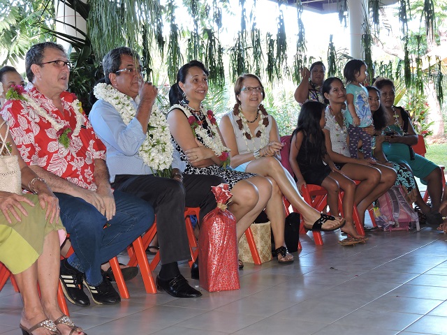 Le président du Pays a assisté en partie au spectacle.