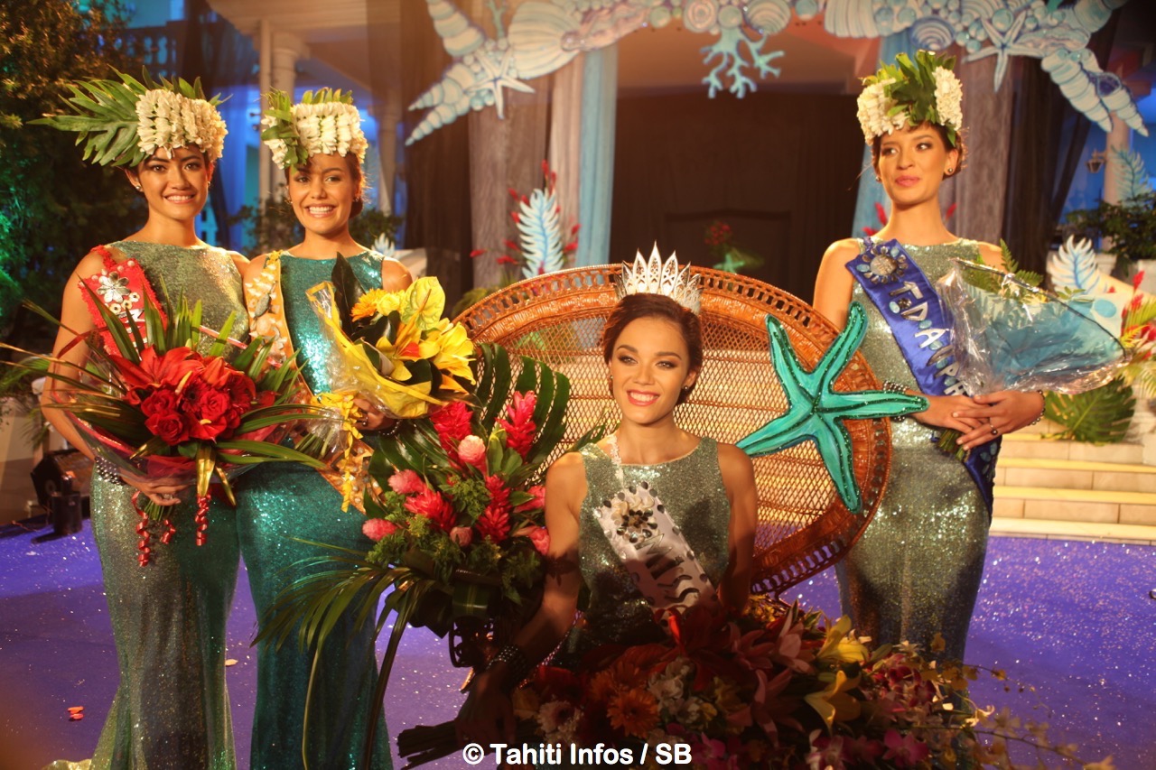 Vaea Ferrand a été élue Miss Tahiti 2016