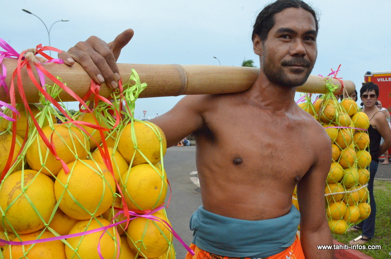 Punaauia fête l'ouverture de la saison 2016 des oranges