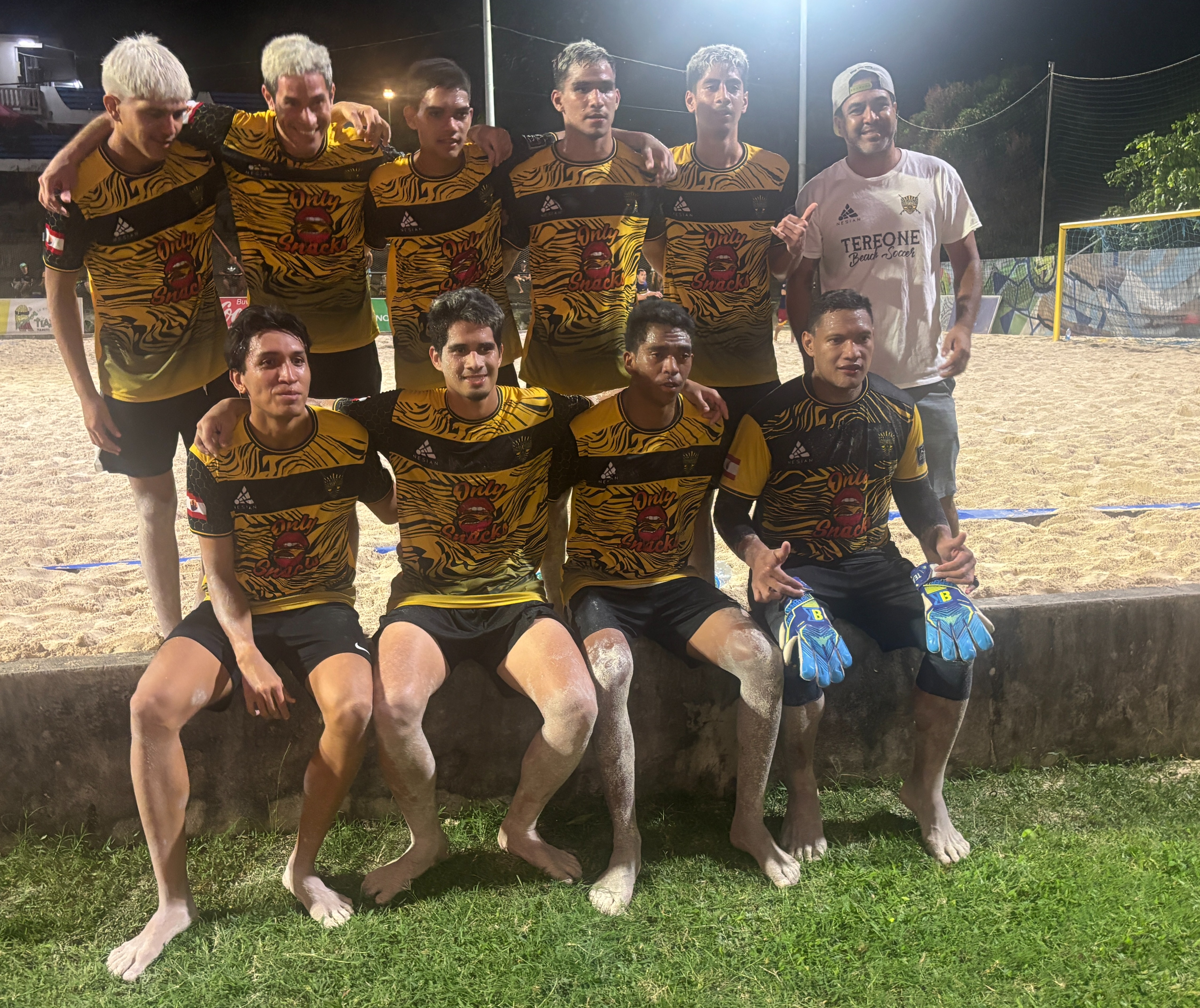 Tikitama s’adjuge le championnat de beach soccer
