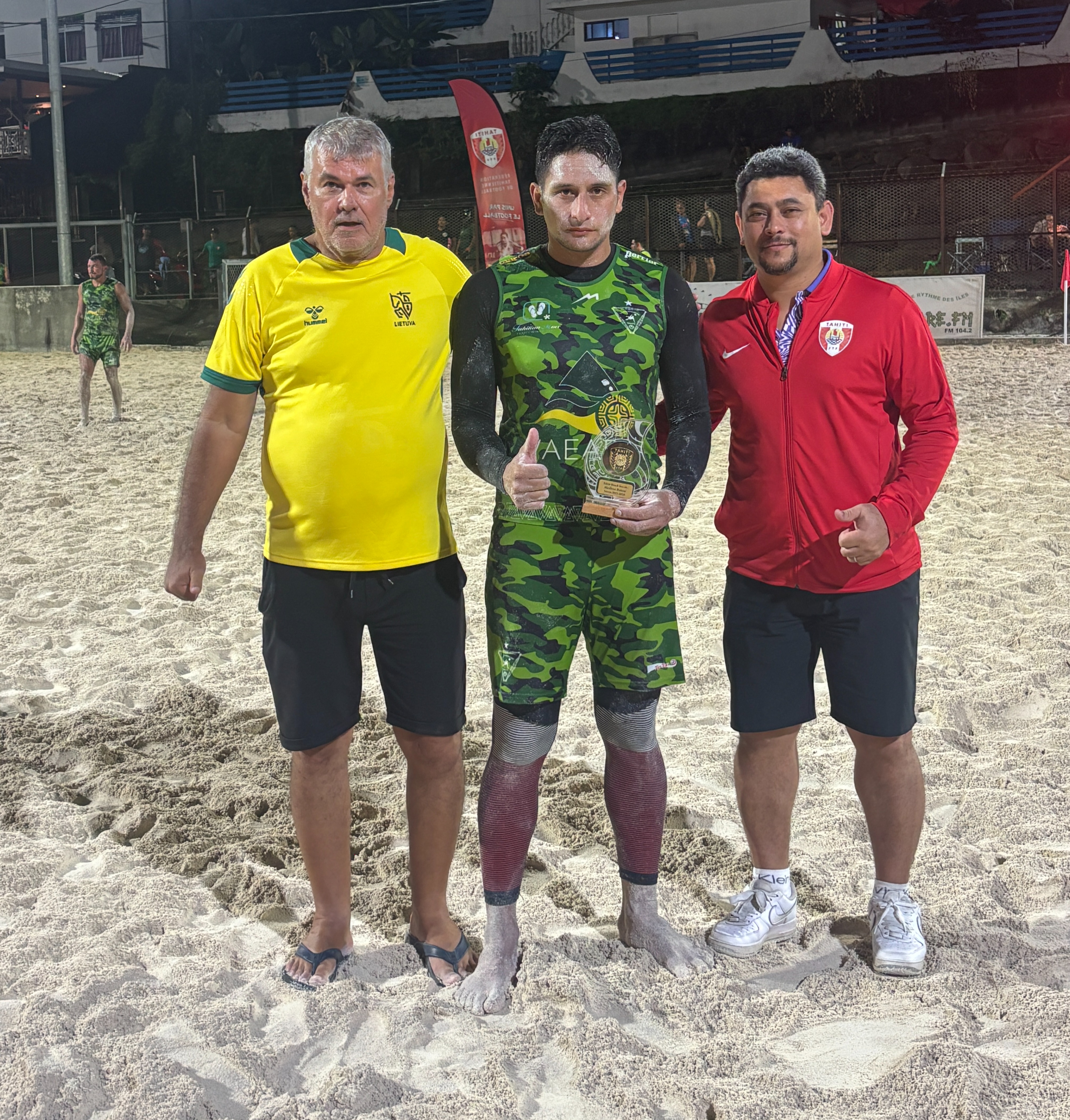 Tikitama s’adjuge le championnat de beach soccer