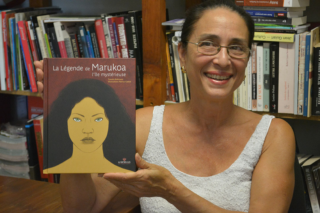 Tumata Robinson, de la scène à la plume