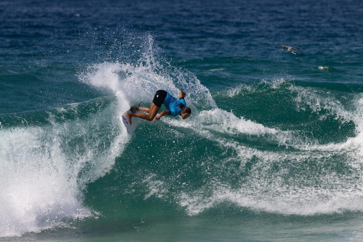 Vahine Fierro a été éliminée en huitièmes de finale à Huntington.