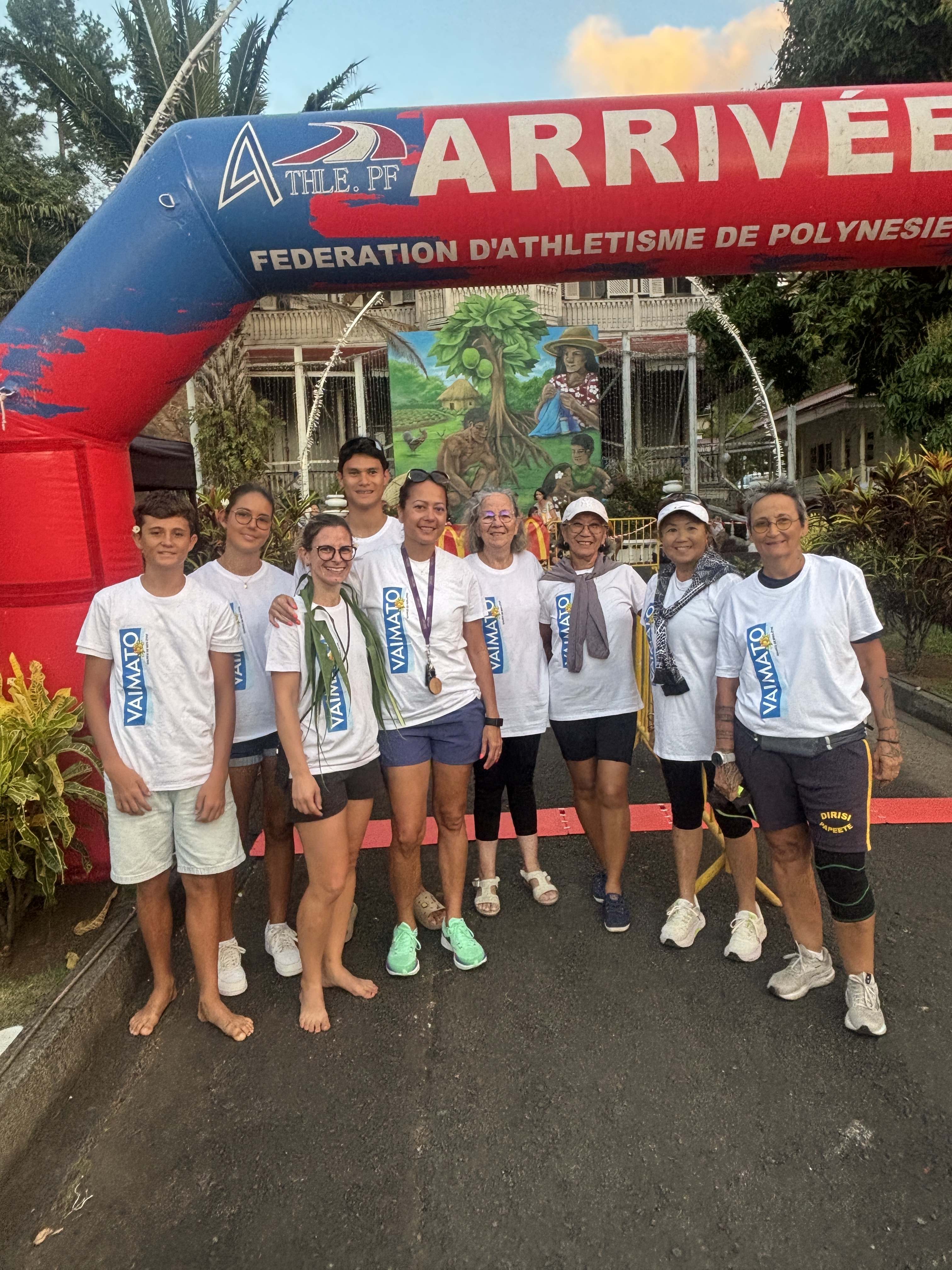 La course Vaimato pulvérise son record de participants