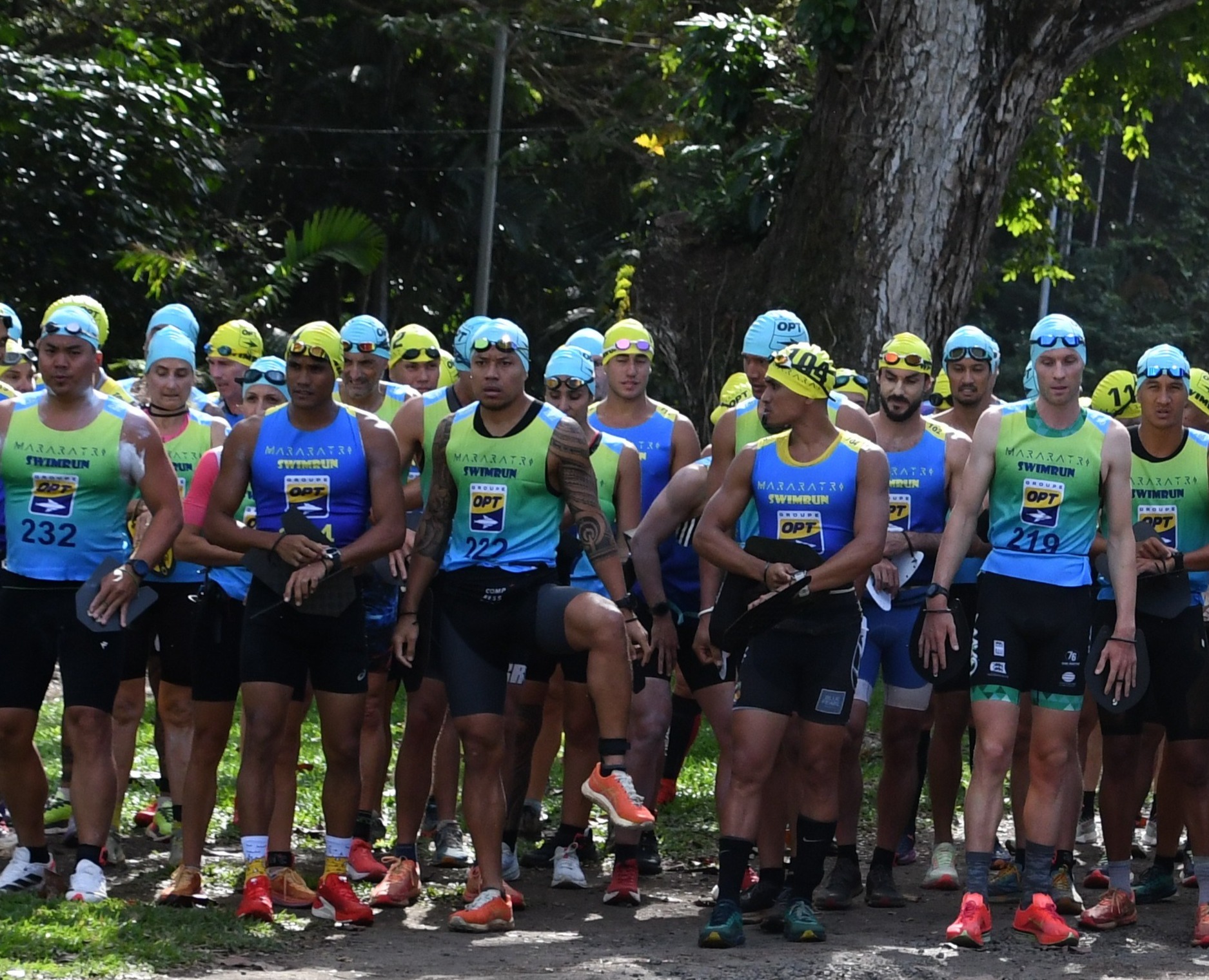 Près de 100 swimrunners étaient au départ @Vahine photos