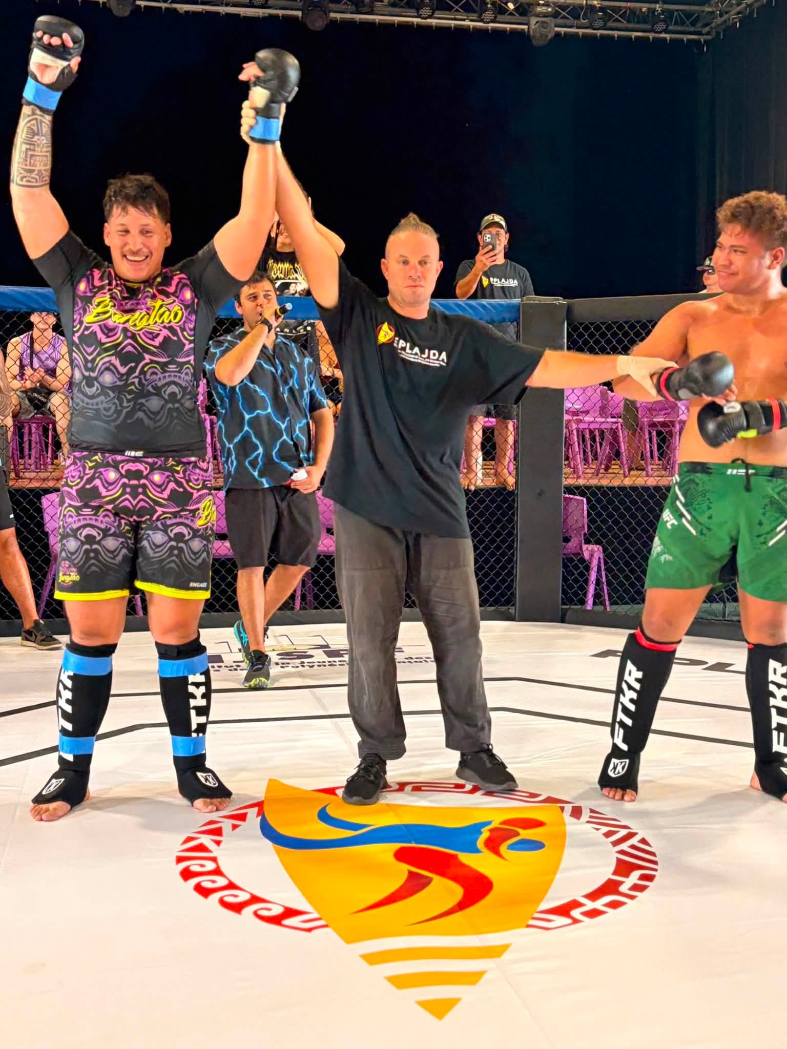 MMA - Les combattants font le show aux championnats de Polynésie