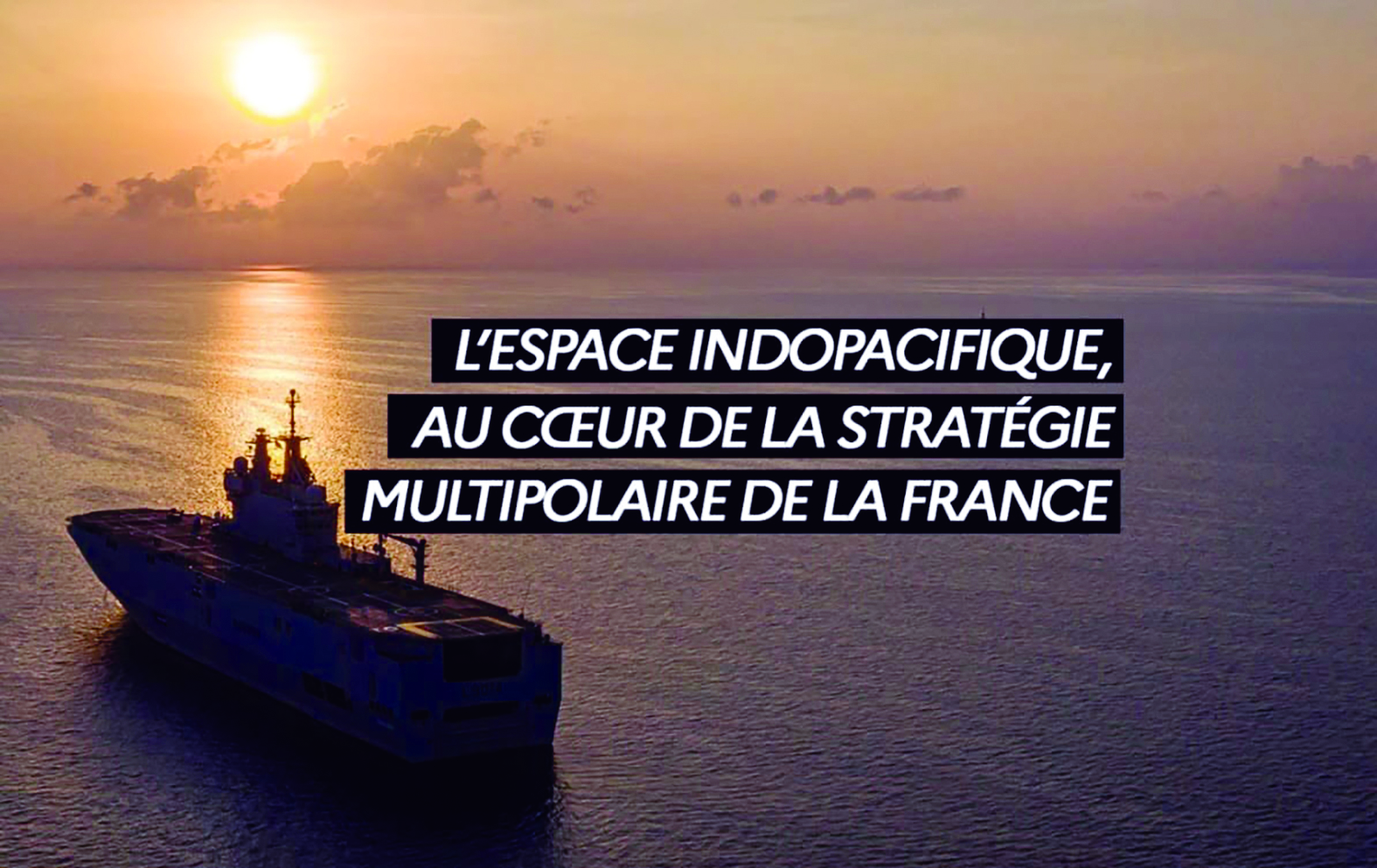 ​Une formation pour un Pacifique sous tension
