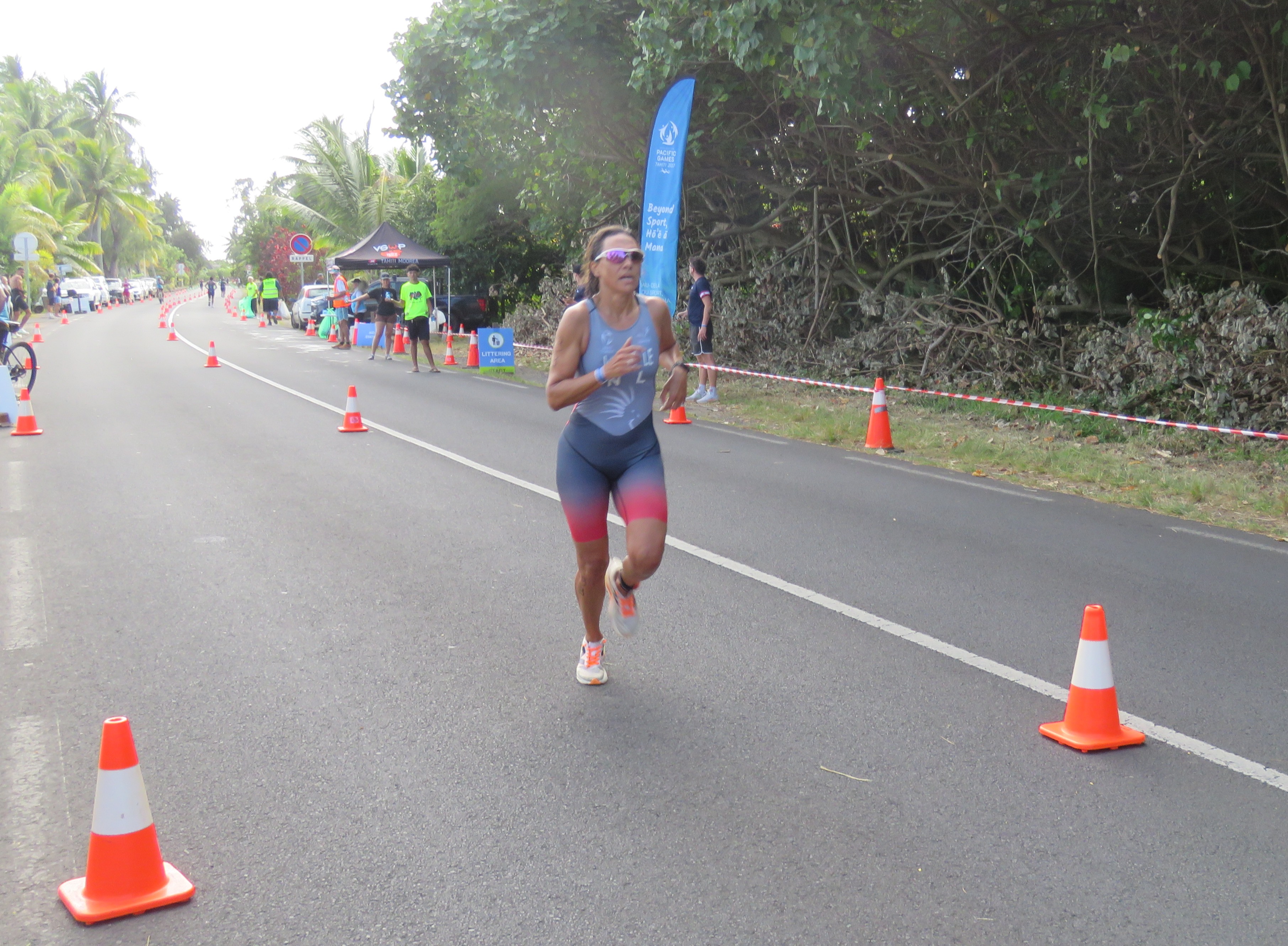 Les triathlètes se testent à Moorea avant les Jeux