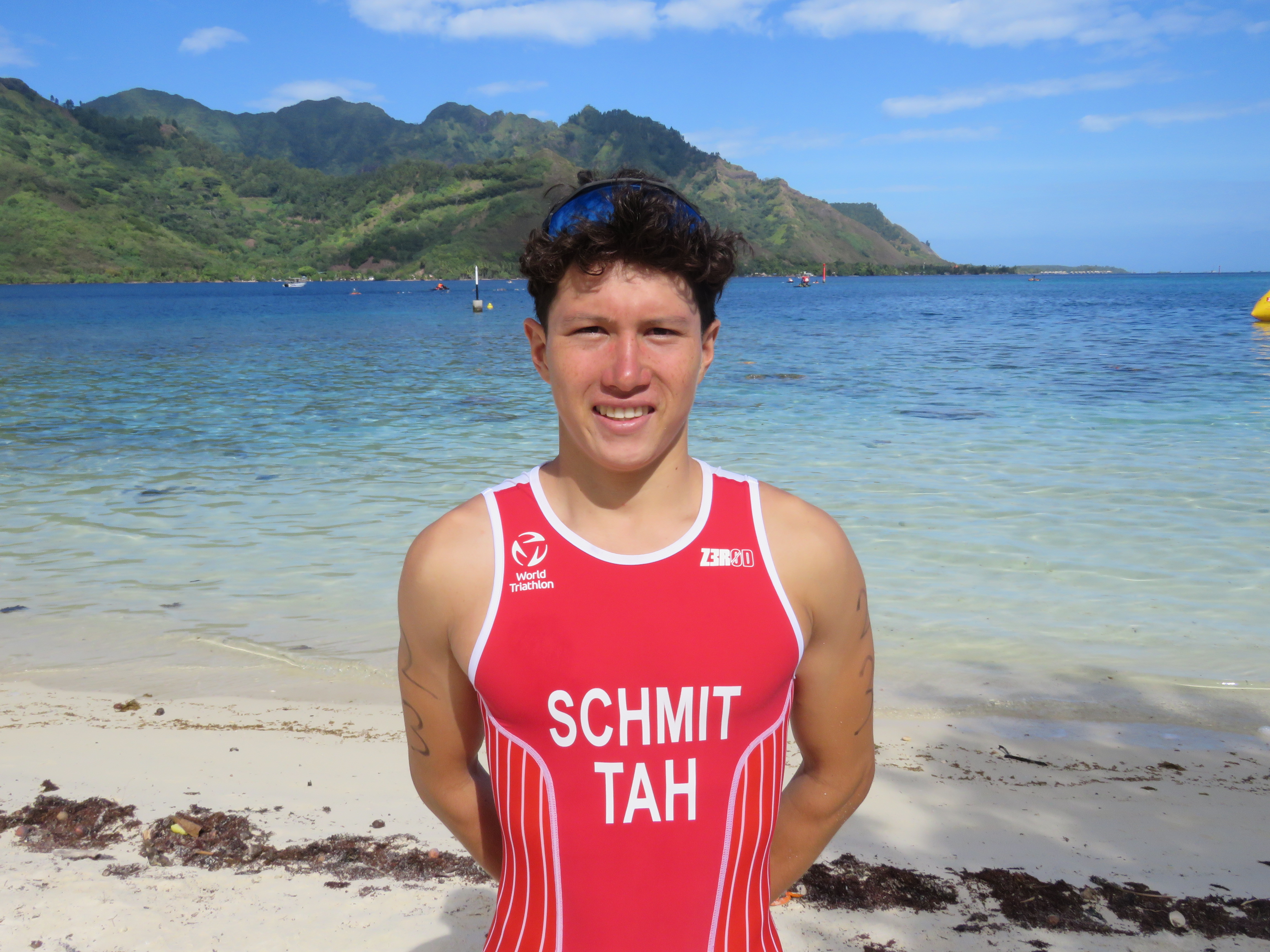 Les triathlètes se testent à Moorea avant les Jeux