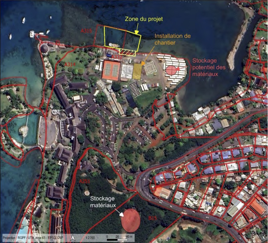Pointe Tiarai : le projet de nouveau quai de l’InterContinental soumis au public