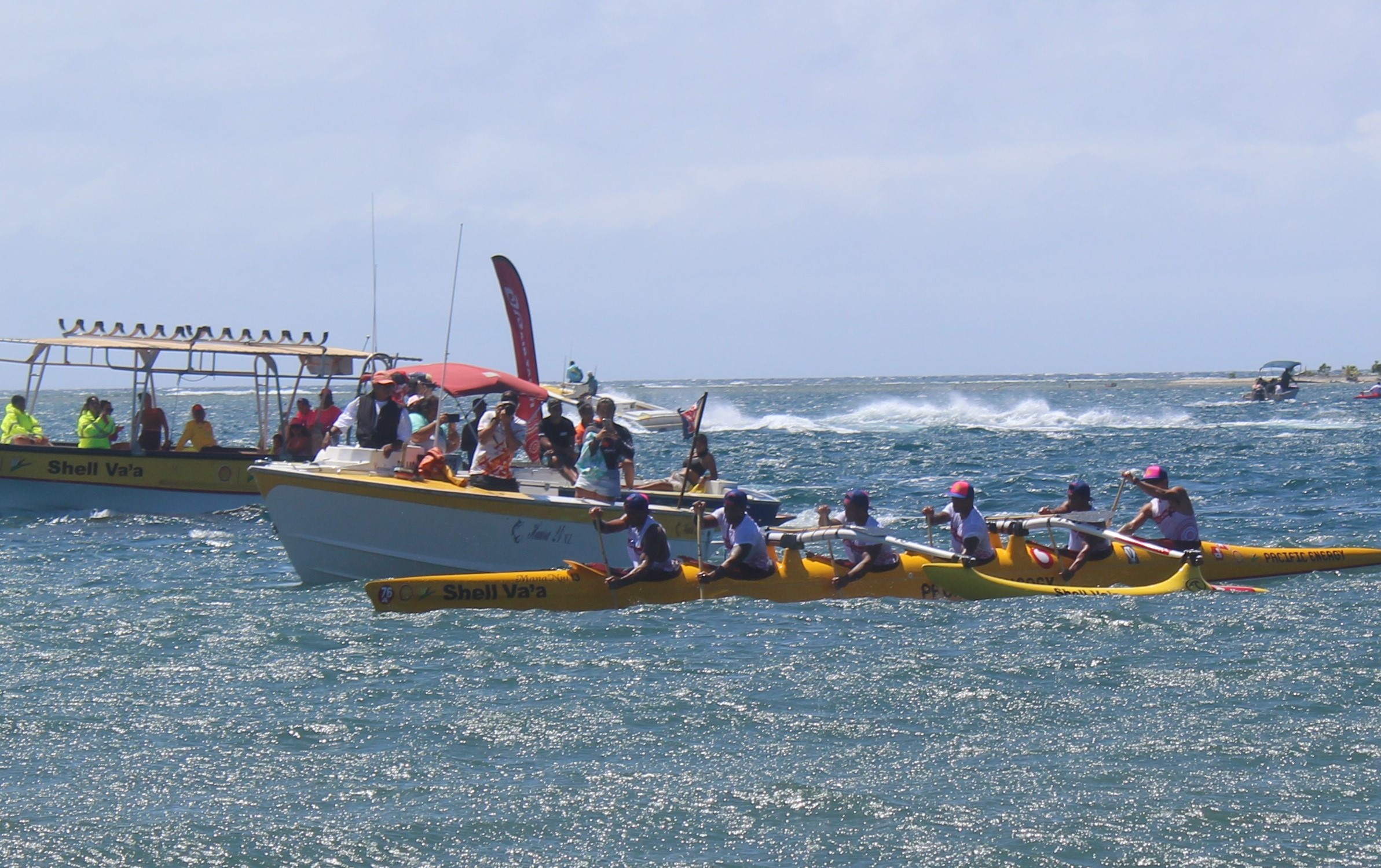 Va’a -  Team OPT lauréat de la Air Tahiti Race