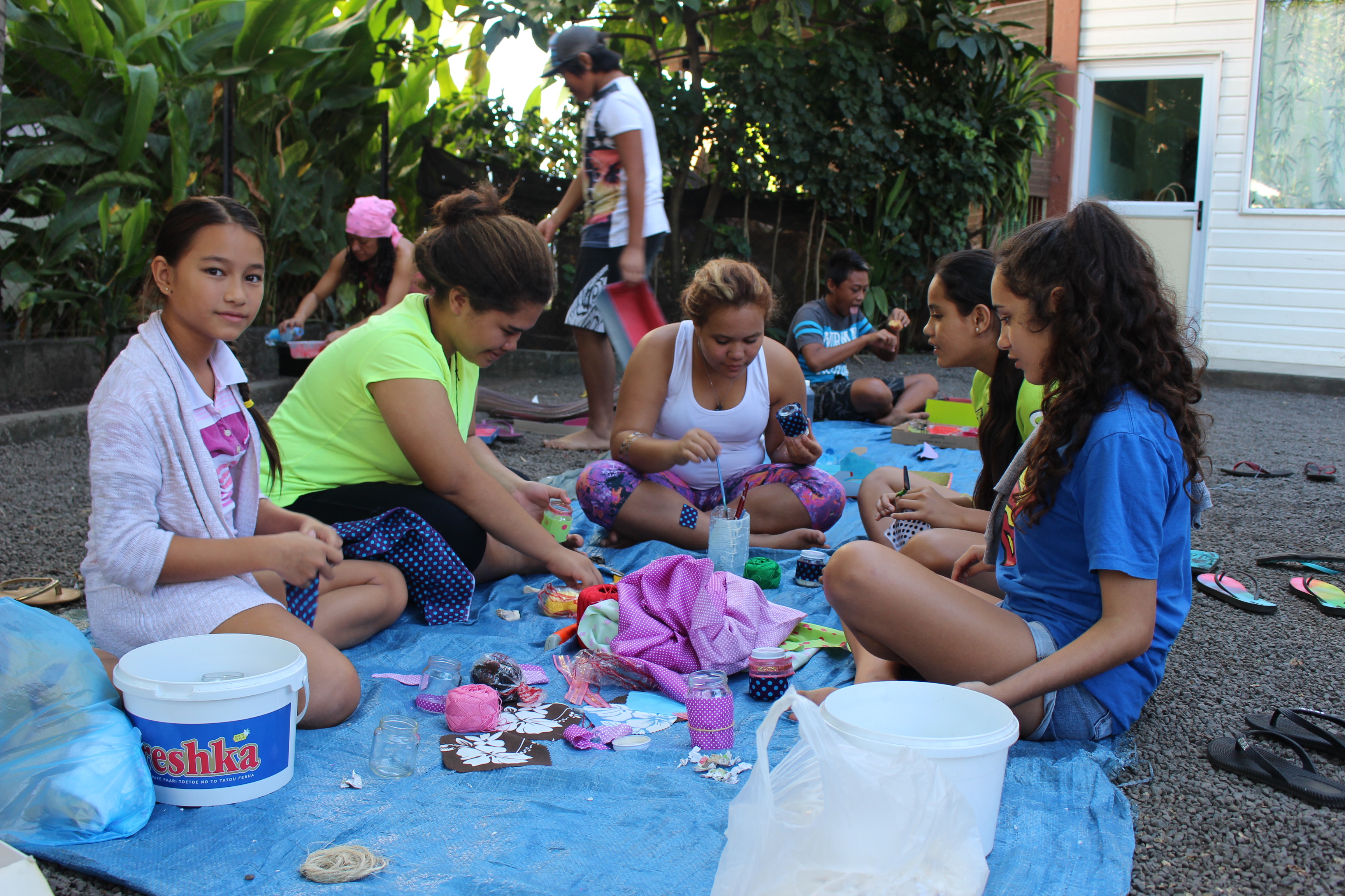 Les vacances à To’ata, jeux et copains